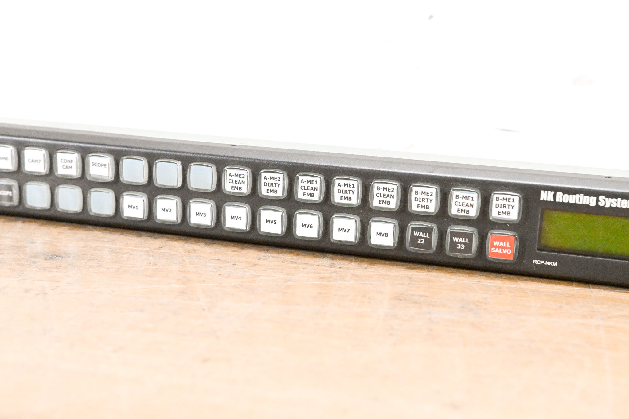 Ross RCP-NKM 1RU Remote Control Panel (NO POWER SUPPLY)