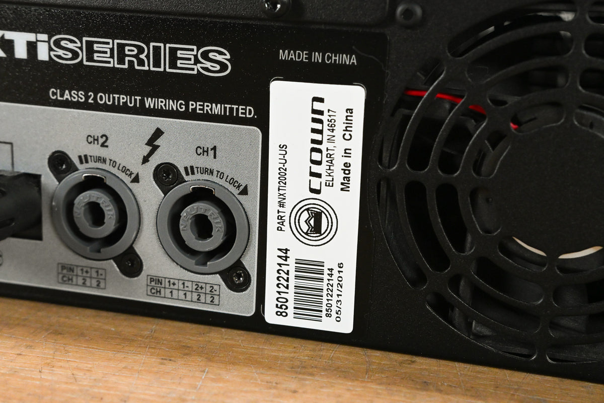 Crown XTi 2002 2-Channel Power Amplifier