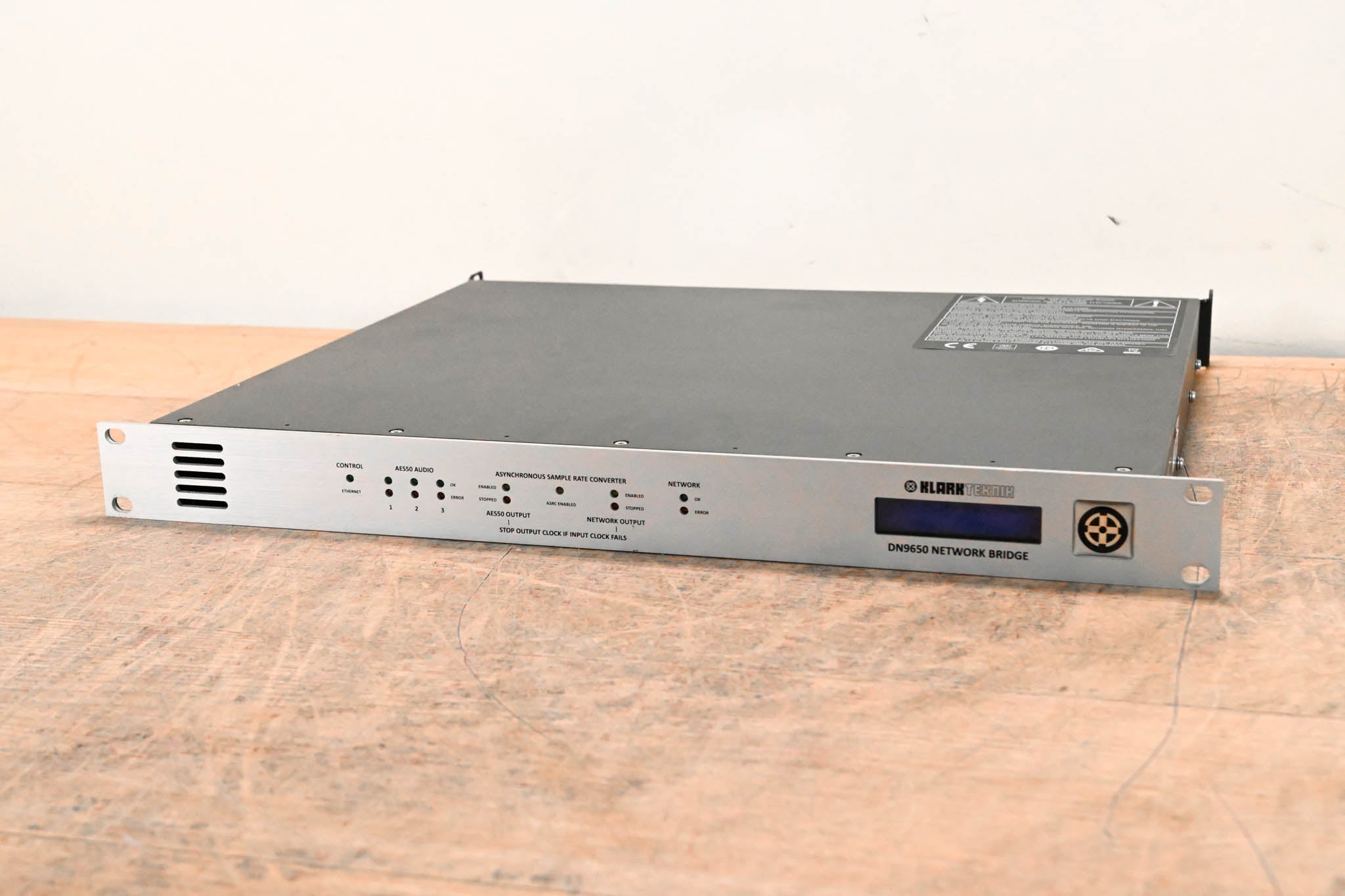 Klark Teknik DN9650 Digital Audio Network Bridge