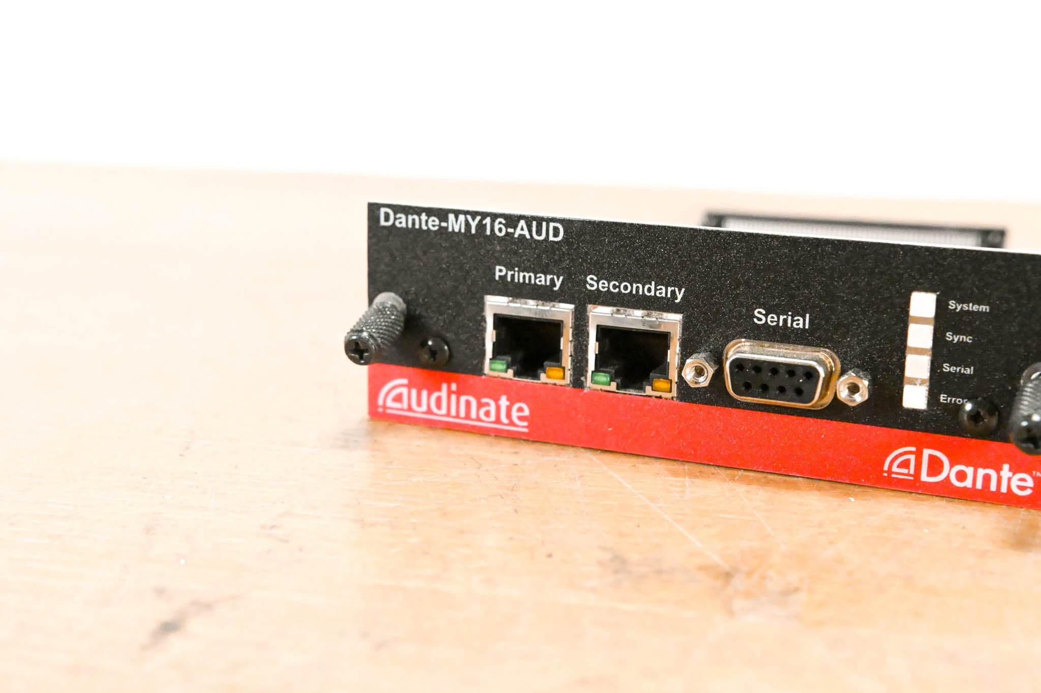 Audinate Dante-MY16-AUD 16-Channel Dante Network I/O Card