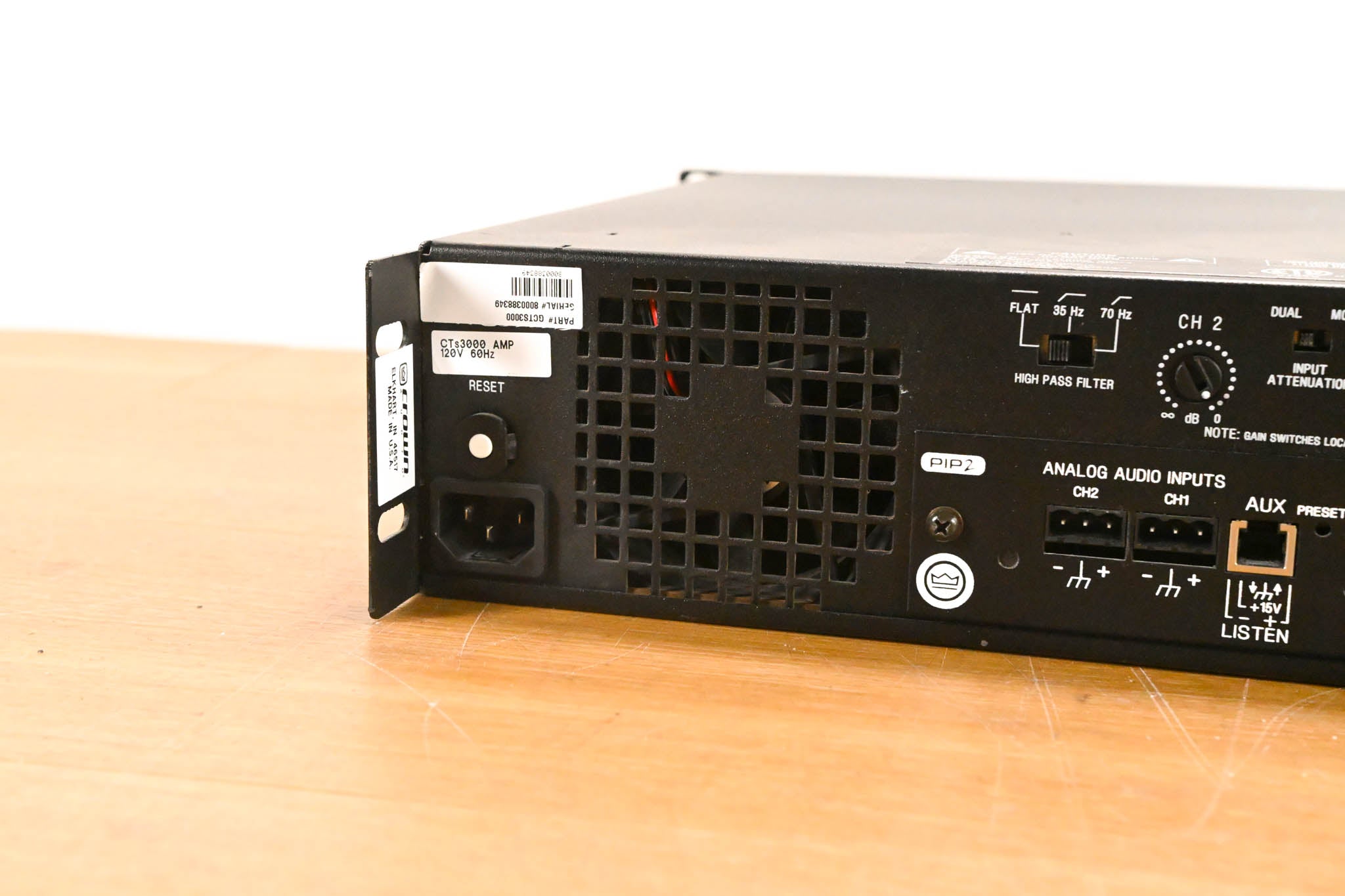 Crown CTs 3000 Two-Channel 1500W Power Amplifier