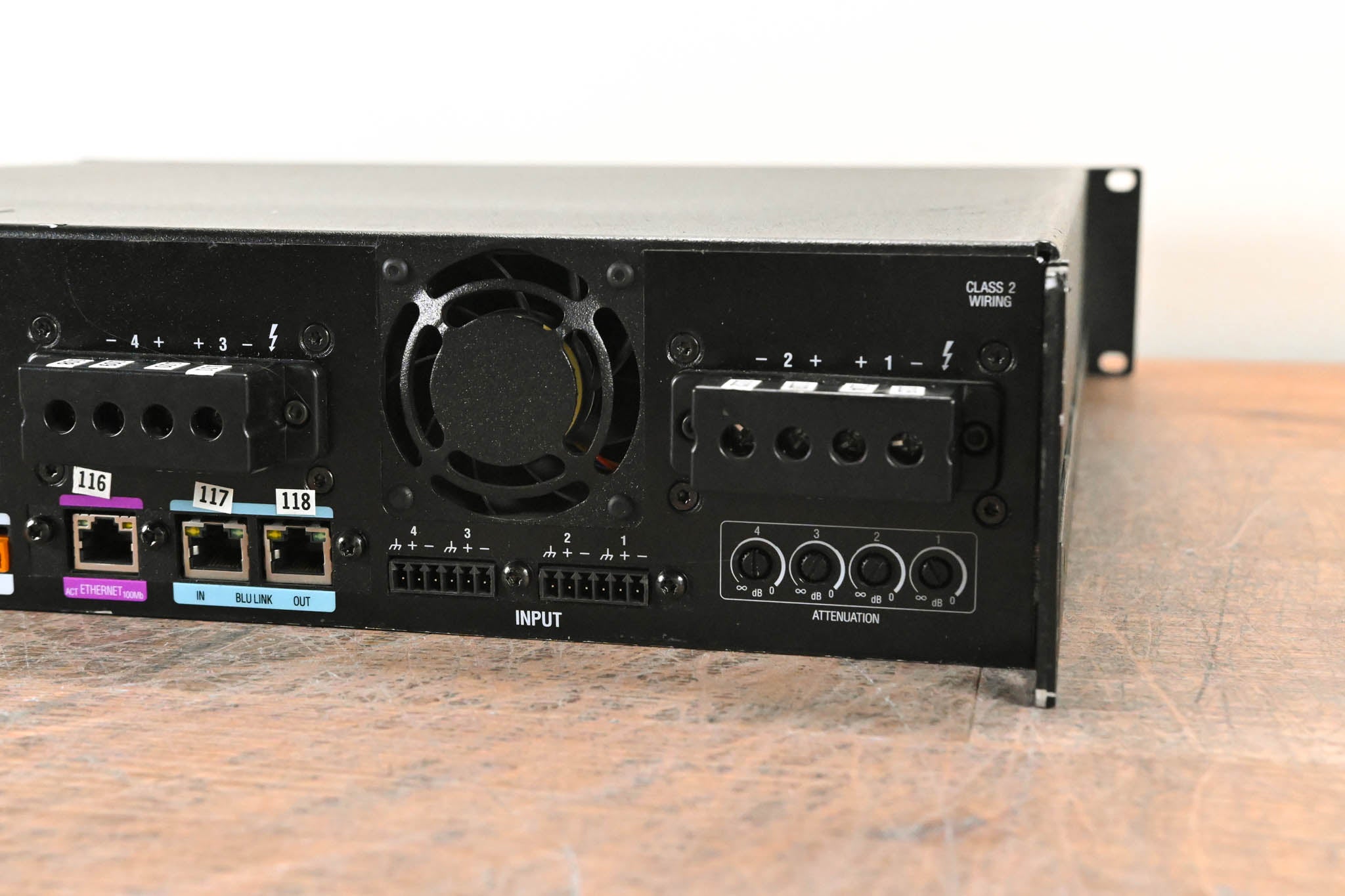 Crown DCi 2|2400N 2-Channel, 2400W @ 4 ohms Power Amplifier w/ BLU link