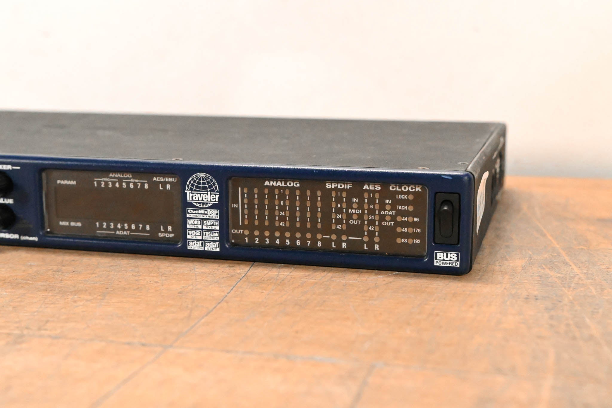 MOTU Traveler Mk1 FireWire Audio Interface (NO POWER SUPPLY) CG01TX3