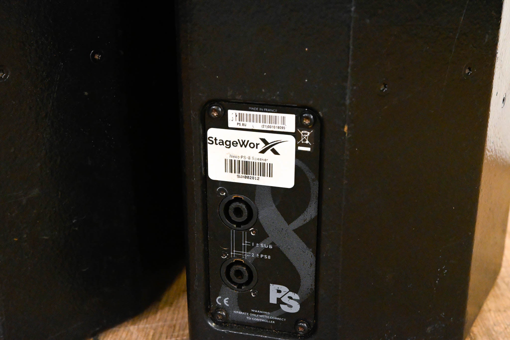 NEXO PS8 Two-Way Passive Loudspeaker (PAIR)