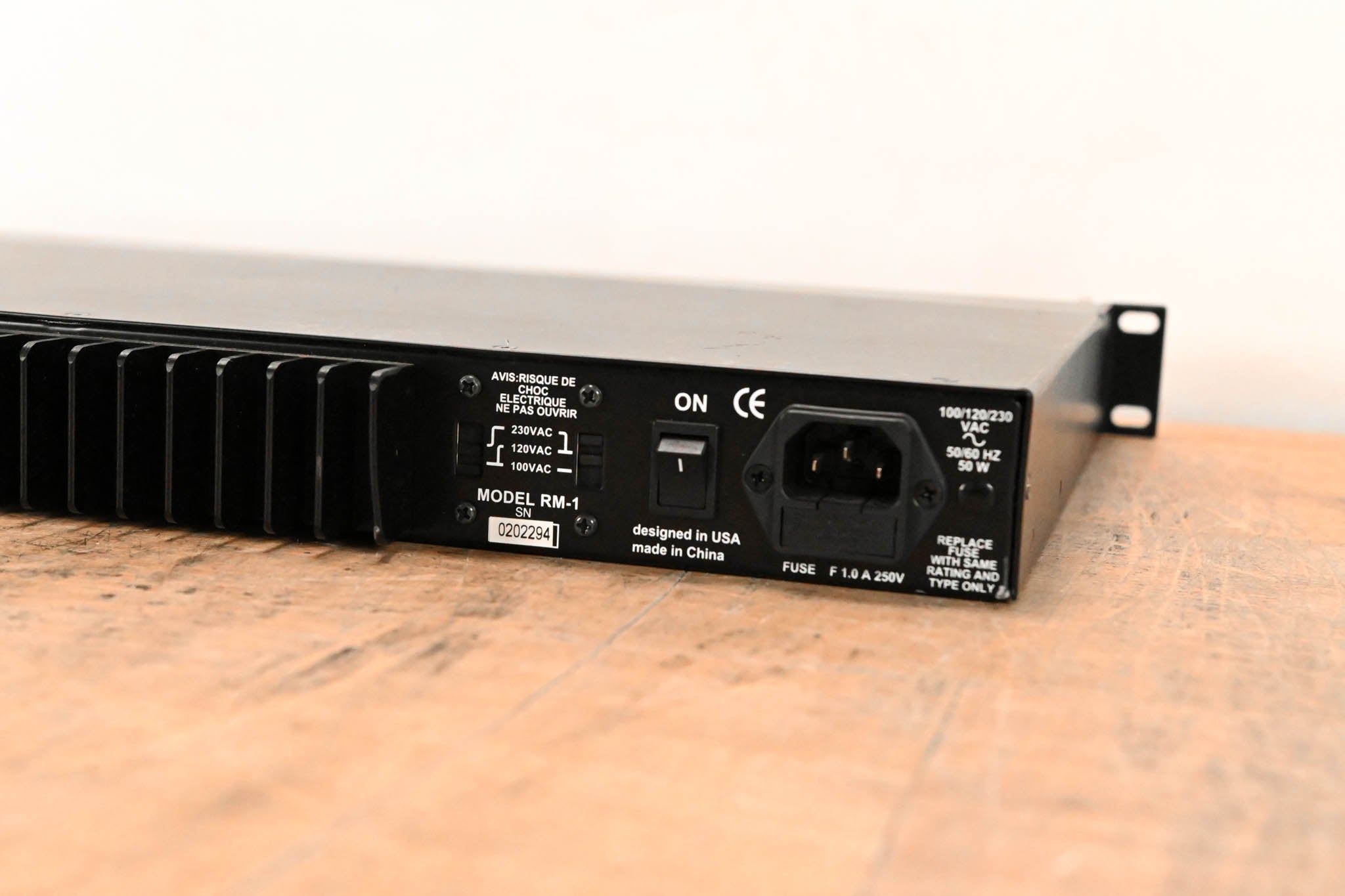 Fostex RM-1 Rackmount Stereo Monitor