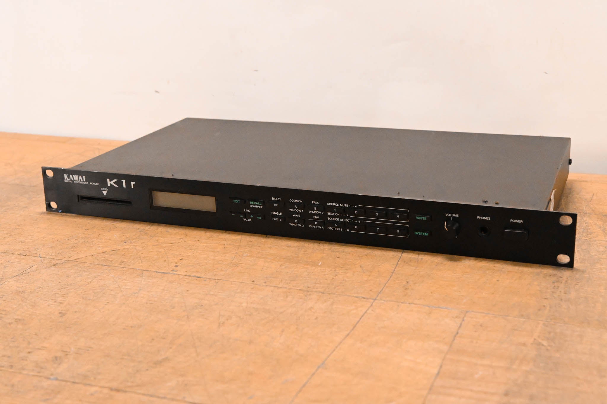 Kawai K1r Rackmount Digital Synthesizer Module (NO POWER SUPPLY)