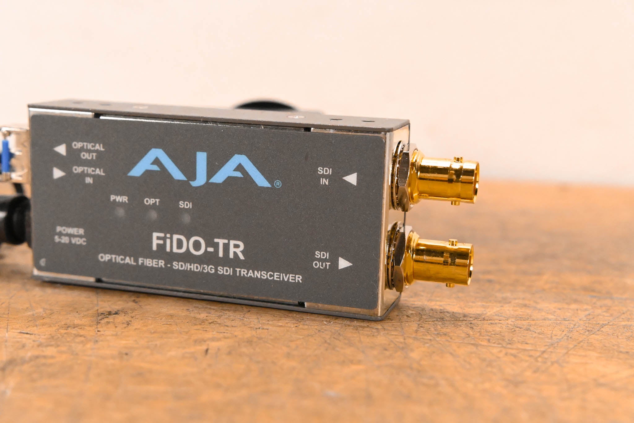 AJA FiDO-TR 1-Channel 3G-SDI/LC Single-Mode LC Fiber Transceiver
