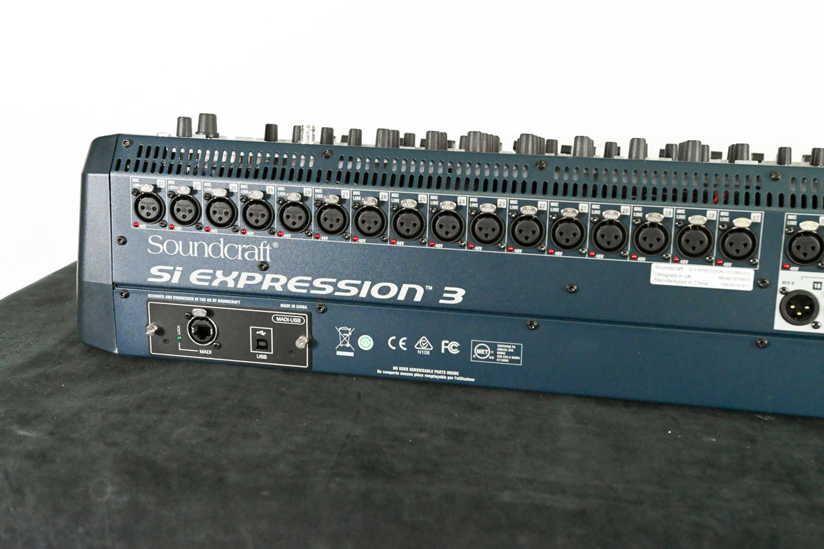 Soundcraft Si Expression 3 32-Channel Digital Mixer with MADI-USB Card