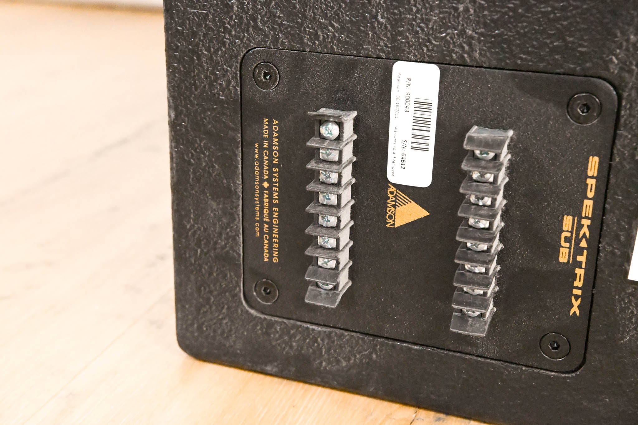 Adamson SpekTrix Sub Dual 18" Compact Sub-Bass Loudspeaker