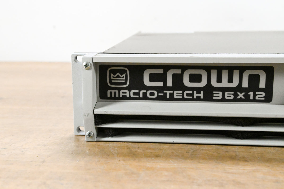 Crown Macro-Tech 36x12 2-Channel Power Amplifier