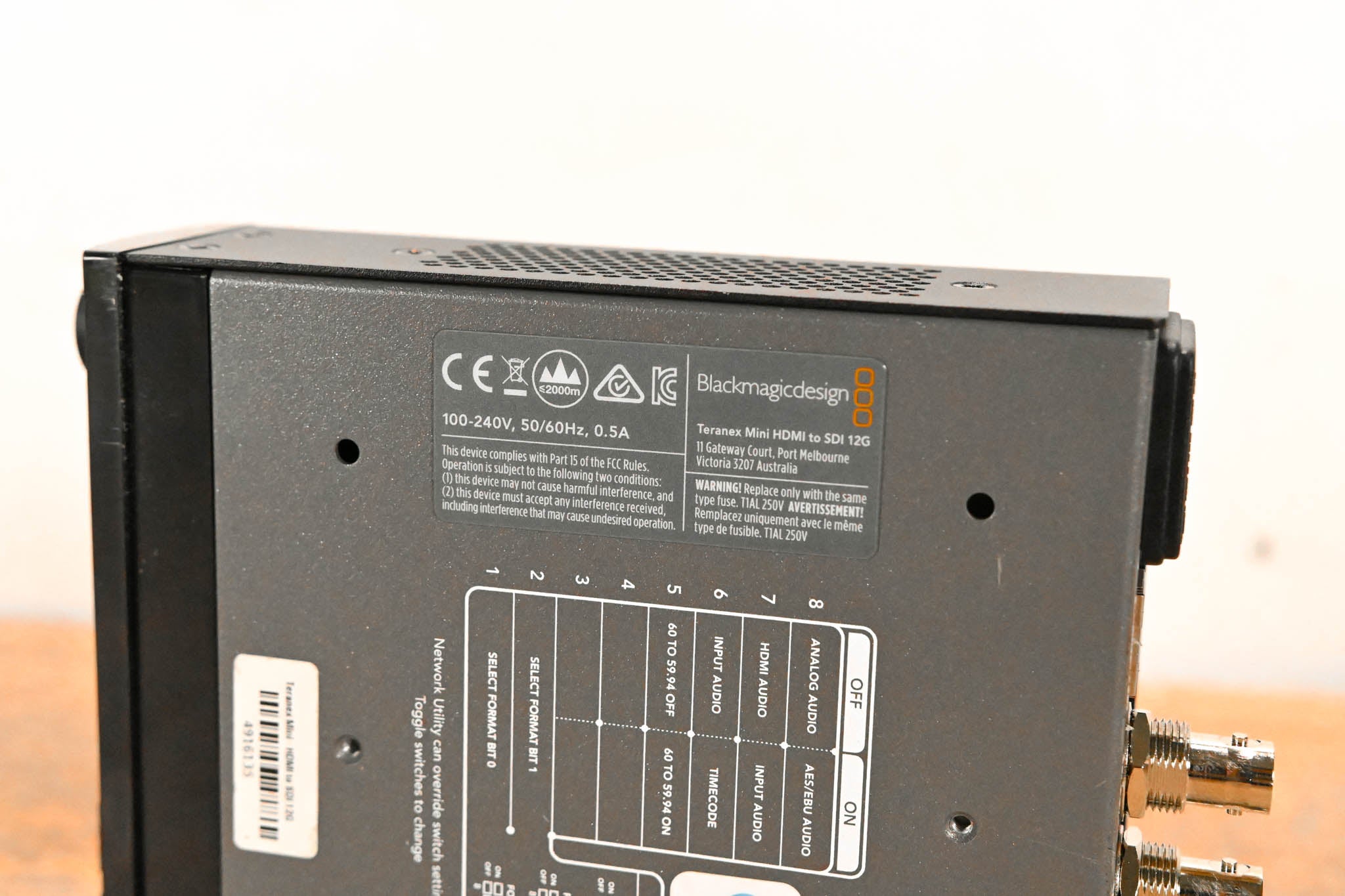 Blackmagic Design Teranex Mini HDMI to SDI 12G w/ Smart Panel