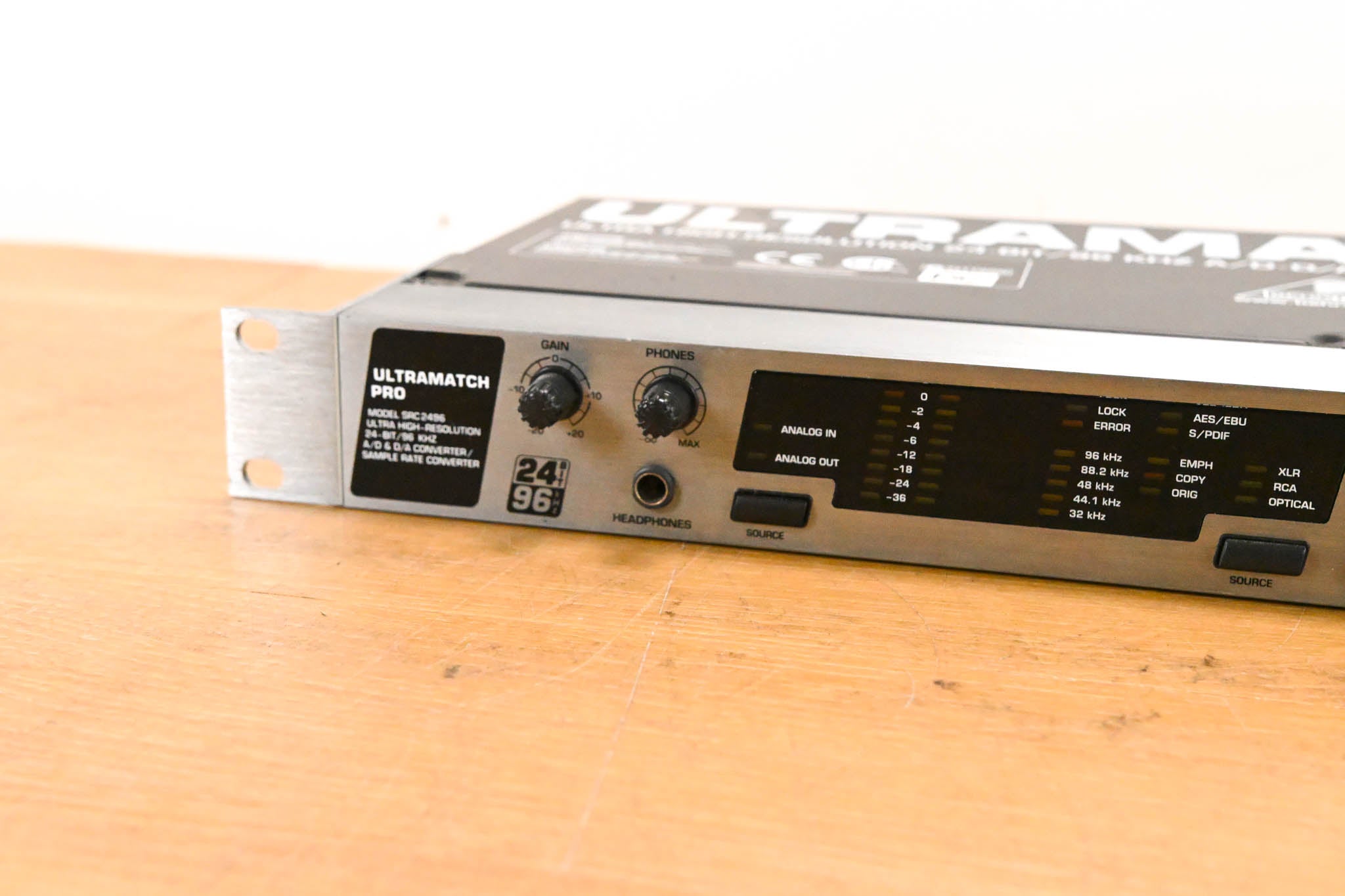 Behringer ULTRAMATCH PRO SRC2496 Sample Rate Converter