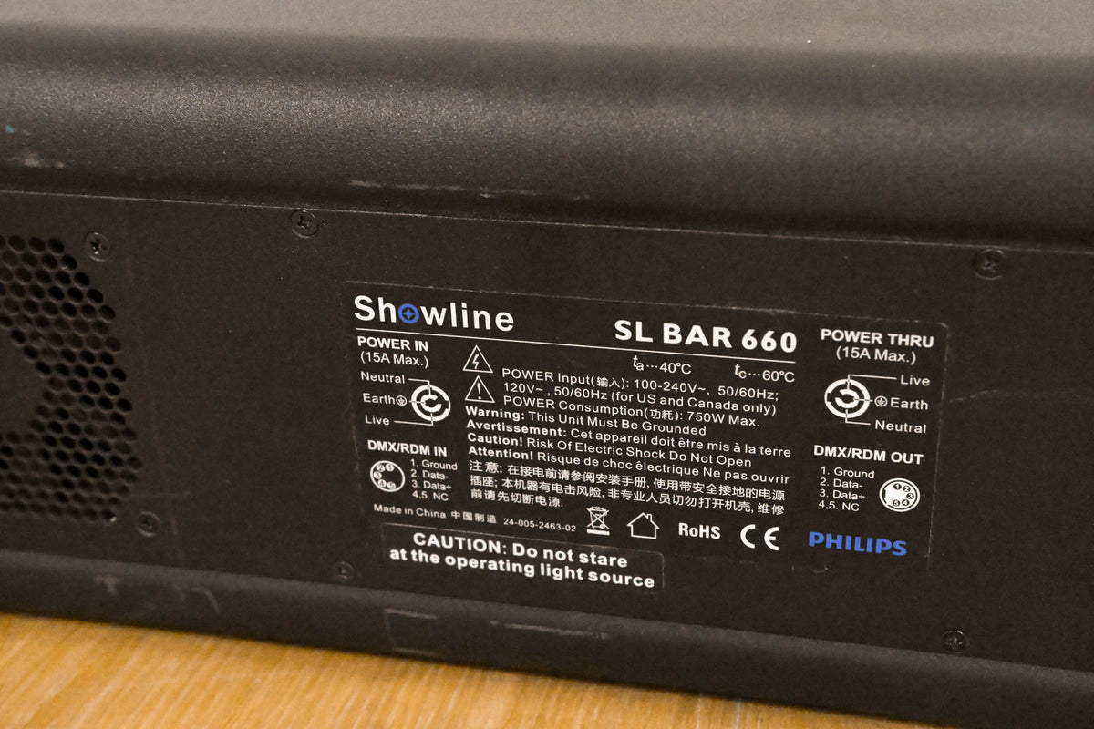Philips Showline SL BAR 660 Professional RGBW LED Linear Wash Luminaire