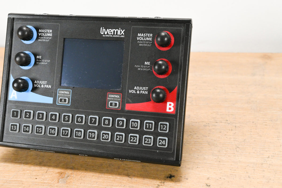 Digital Audio Labs LiveMix CS-DUO Personal Monitor Mixer