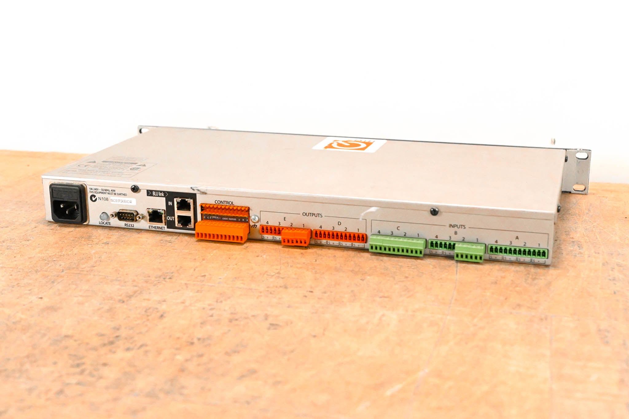 BSS London BLU-100 12x8 Signal Processor with BLU Link
