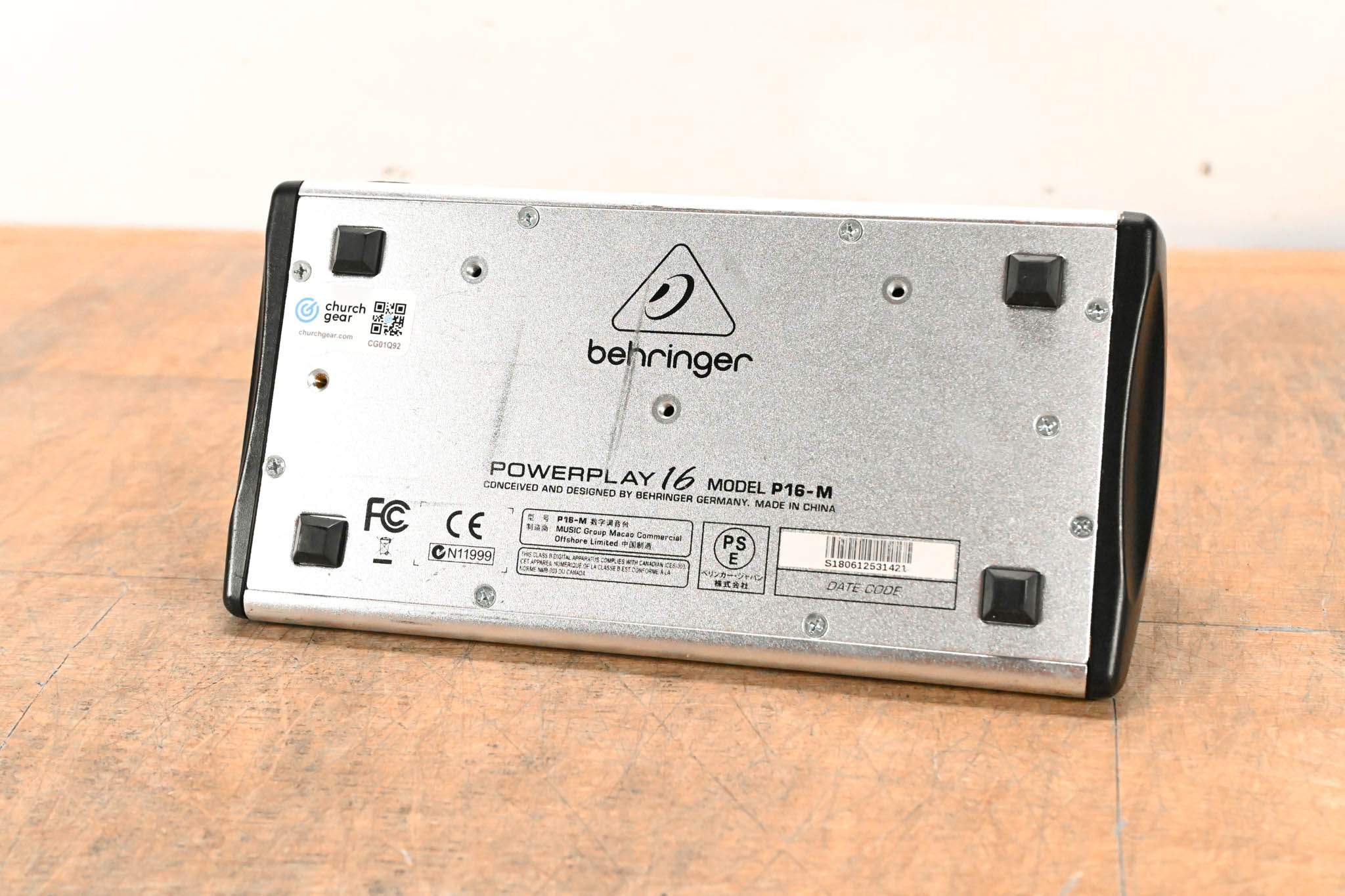 Behringer Powerplay P16-M 16-Channel Digital Personal Mixer