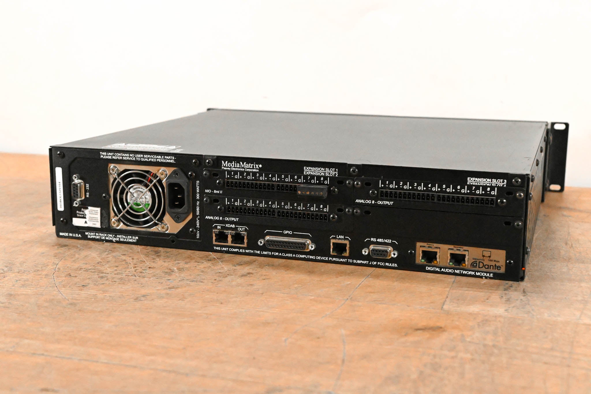 Peavey NION N3 MediaMatrix with Dante Connectivity