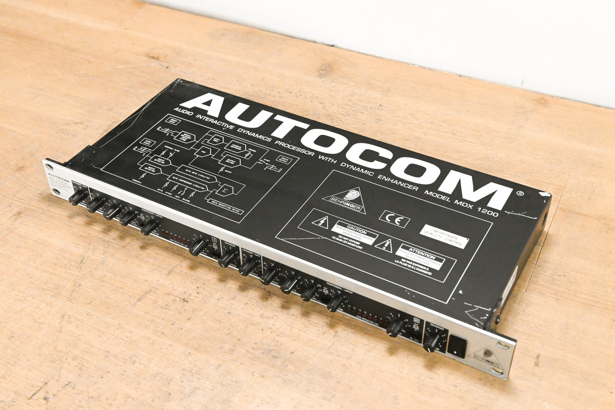 Behringer MDX1200 AUTOCOM Audio Interactive Dynamics Processor