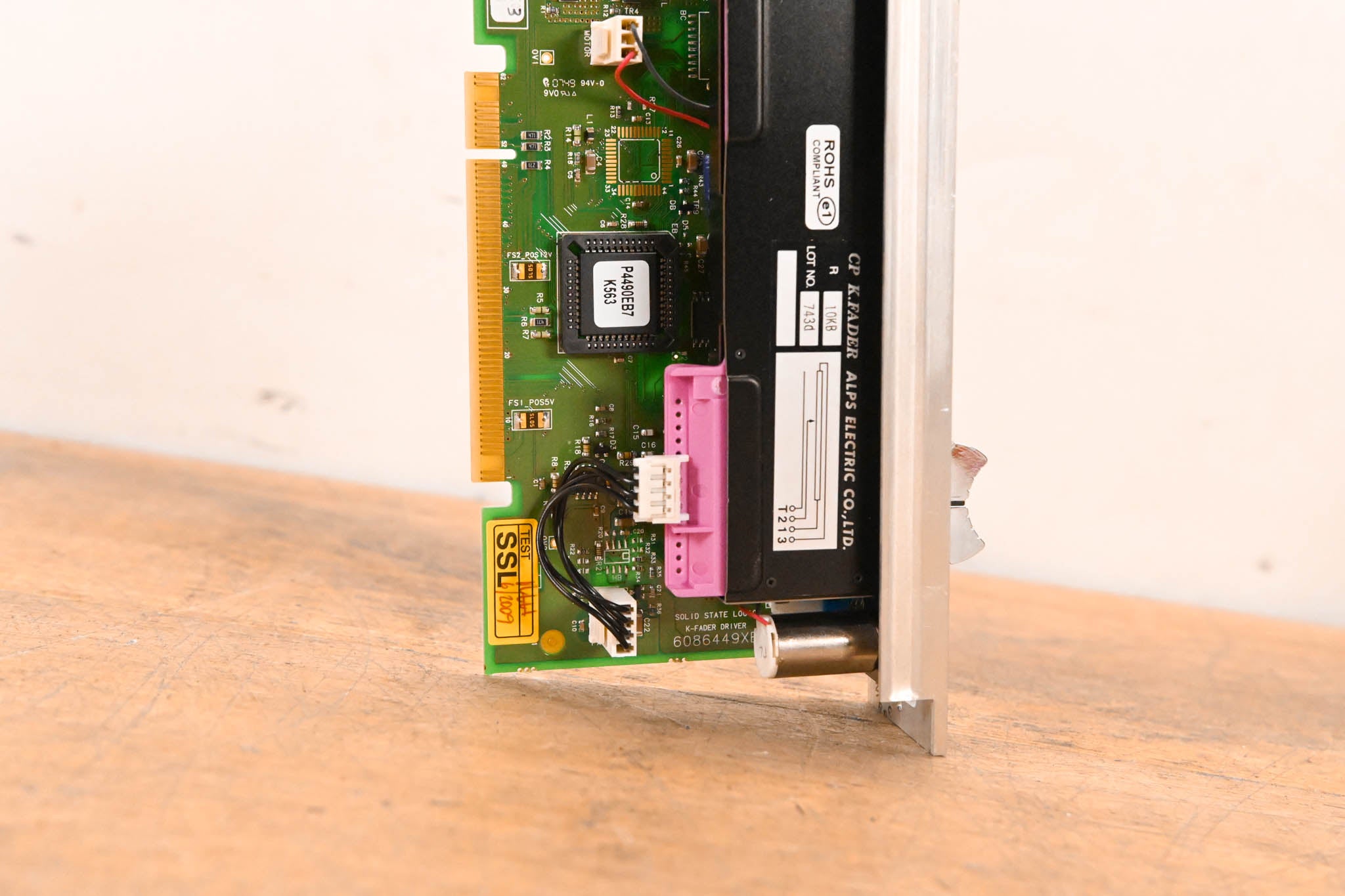 Solid State Logic C300 HD Motorized Fader Module – ALPS K-Fader Assembly