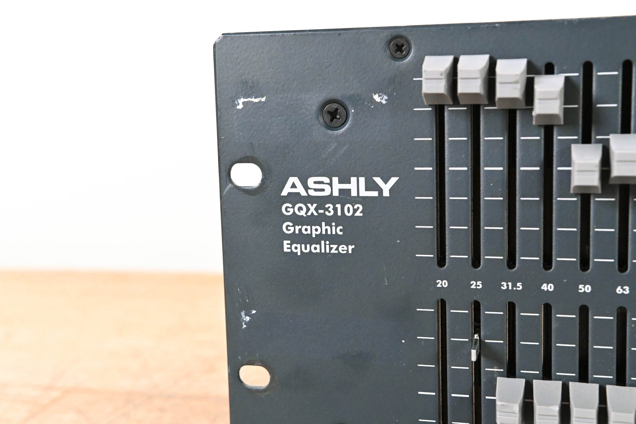 Ashly GQX-3102 2-Channel 31-Band Graphic Equalizer