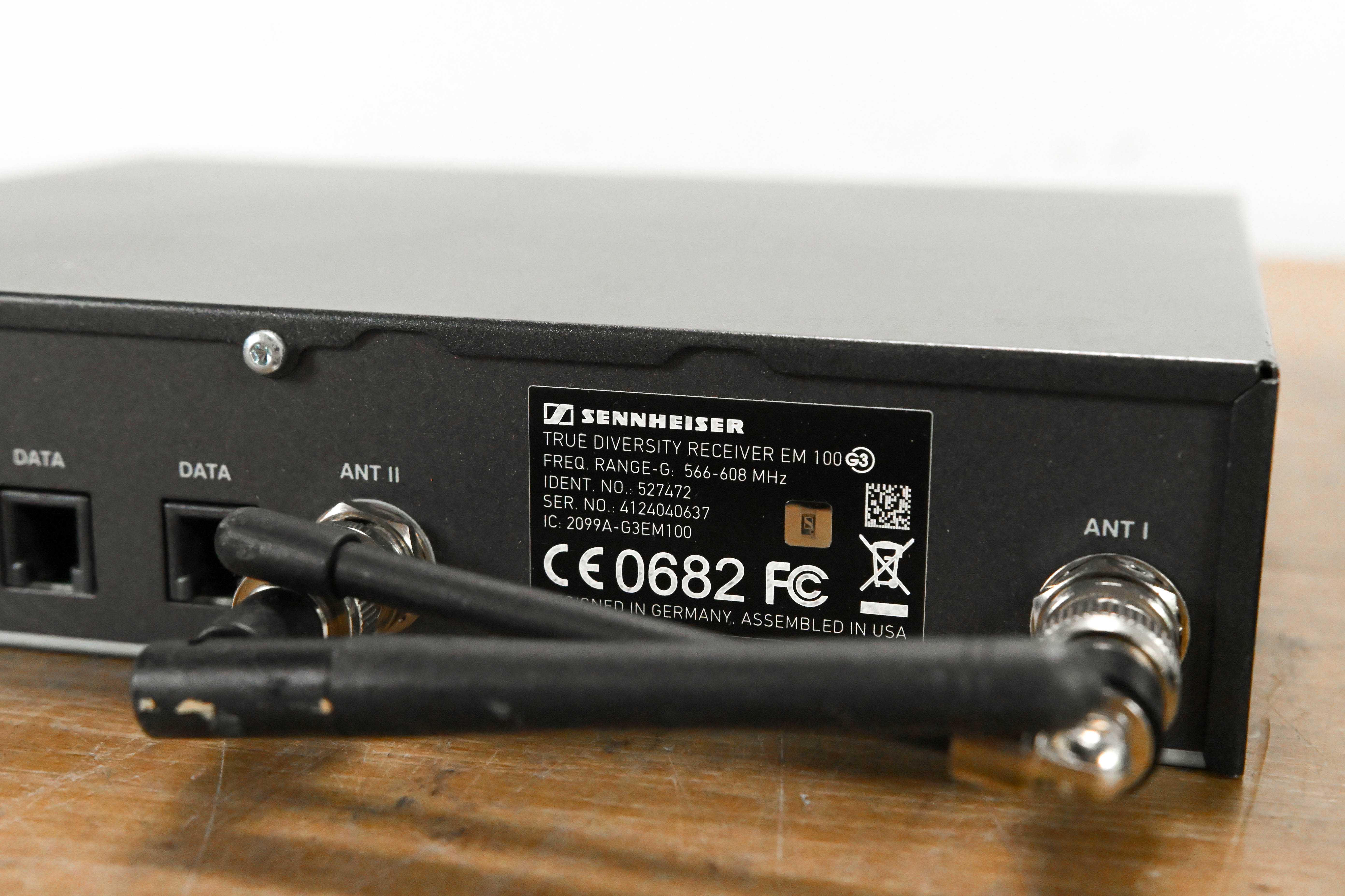 Sennheiser ew 100 G3 Handheld Wireless System 566-608MHz NO POWER SUPPLY