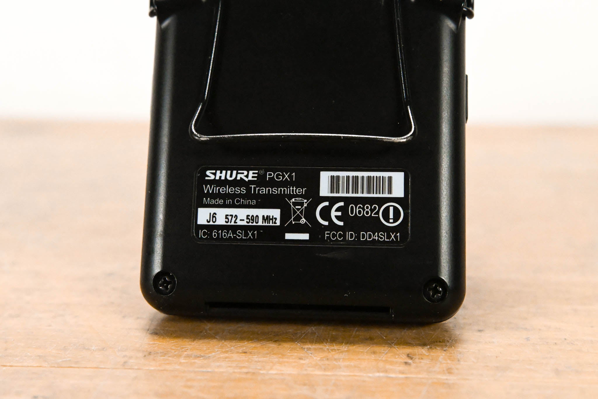 Shure PGX14 Wireless Beltpack System - J6 Band: 572-590 MHz