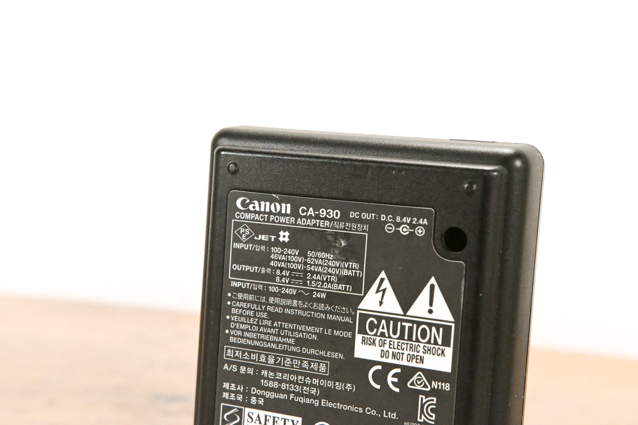 Canon CA-930 Compact Power Adapter (NO POWER SUPPLY)