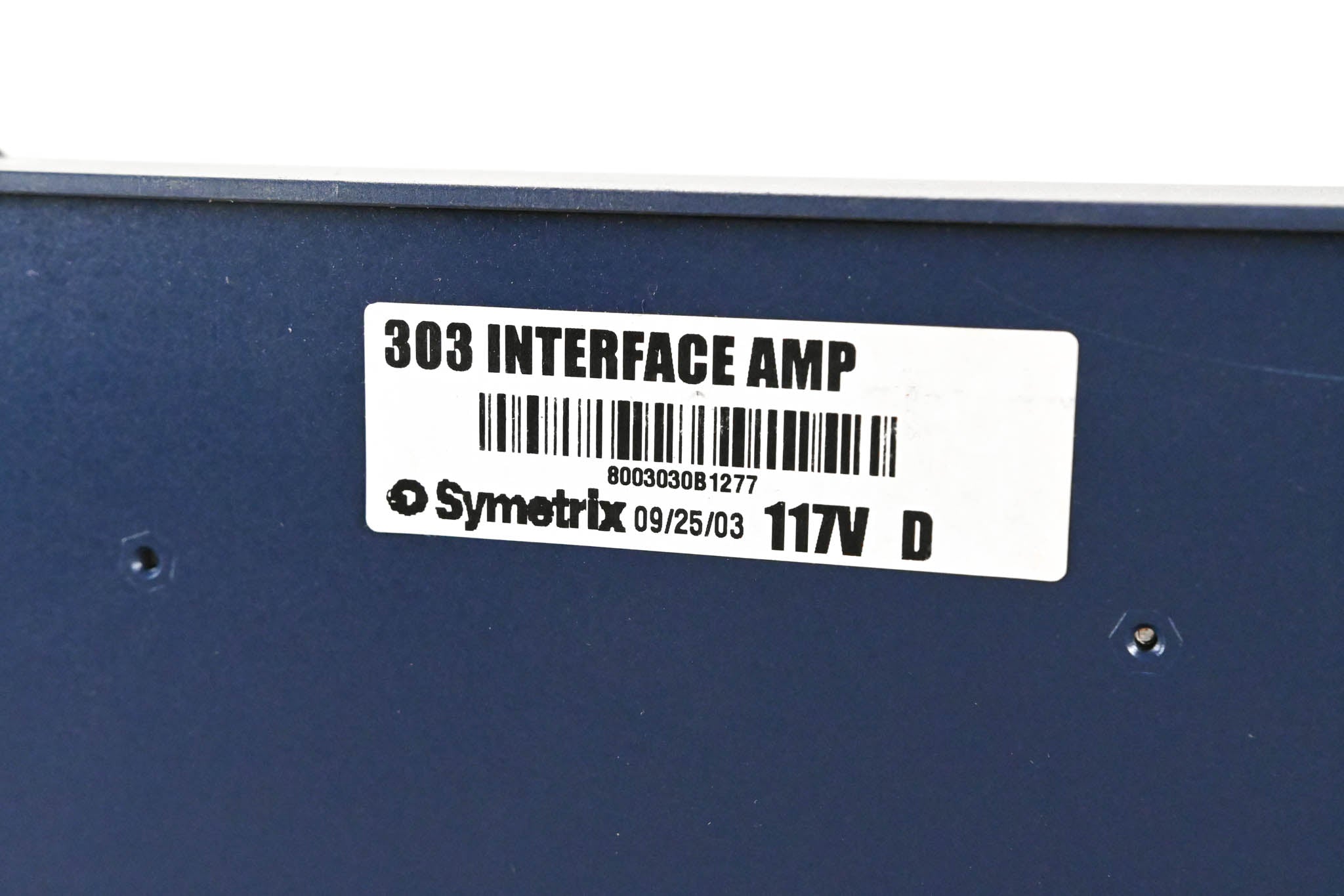 Symetrix 303 Bi-Directional Interface Amplifier (NO POWER SUPPLY)