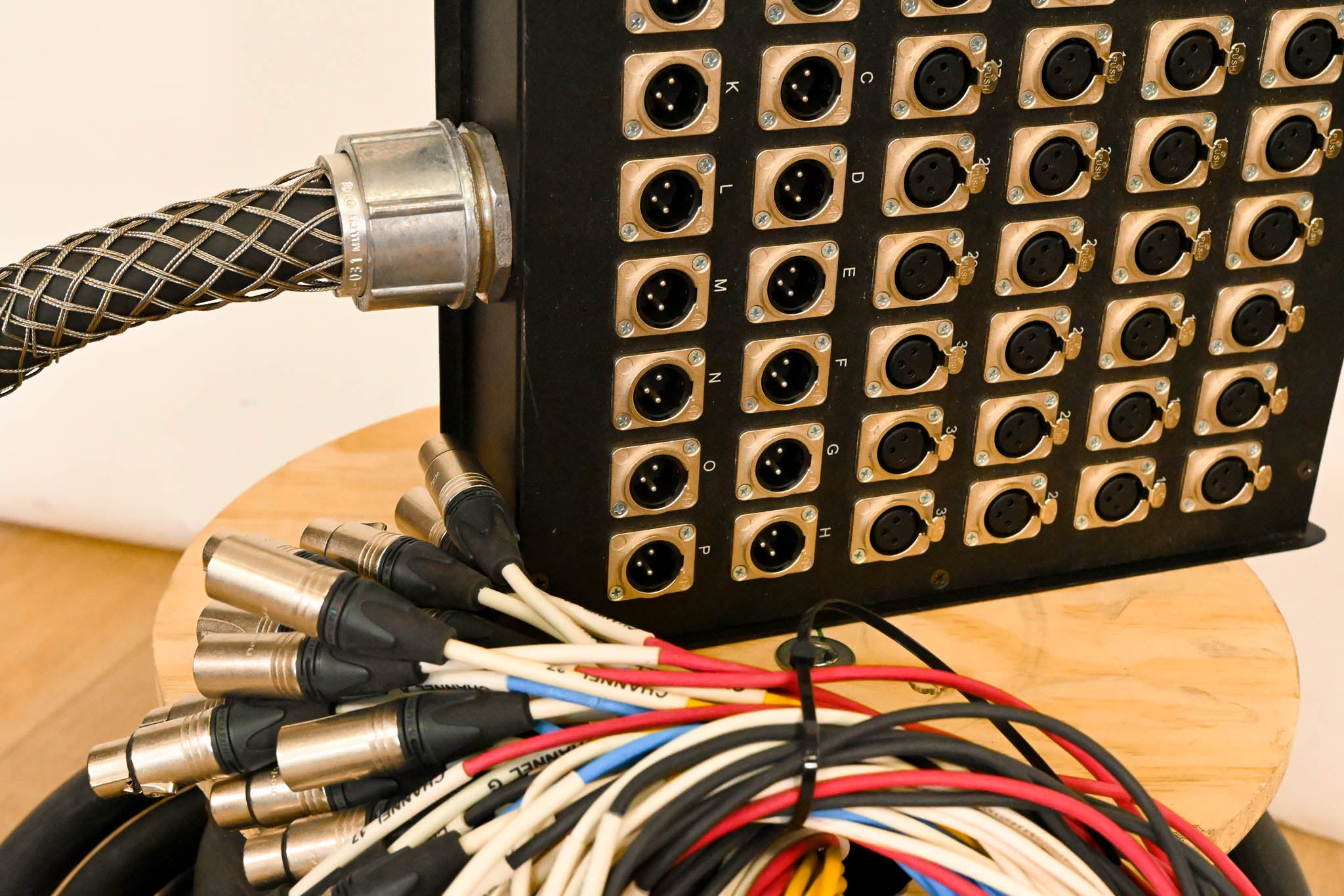 Whirlwind Medusa 32x16 XLR Stage Snake - 100 ft