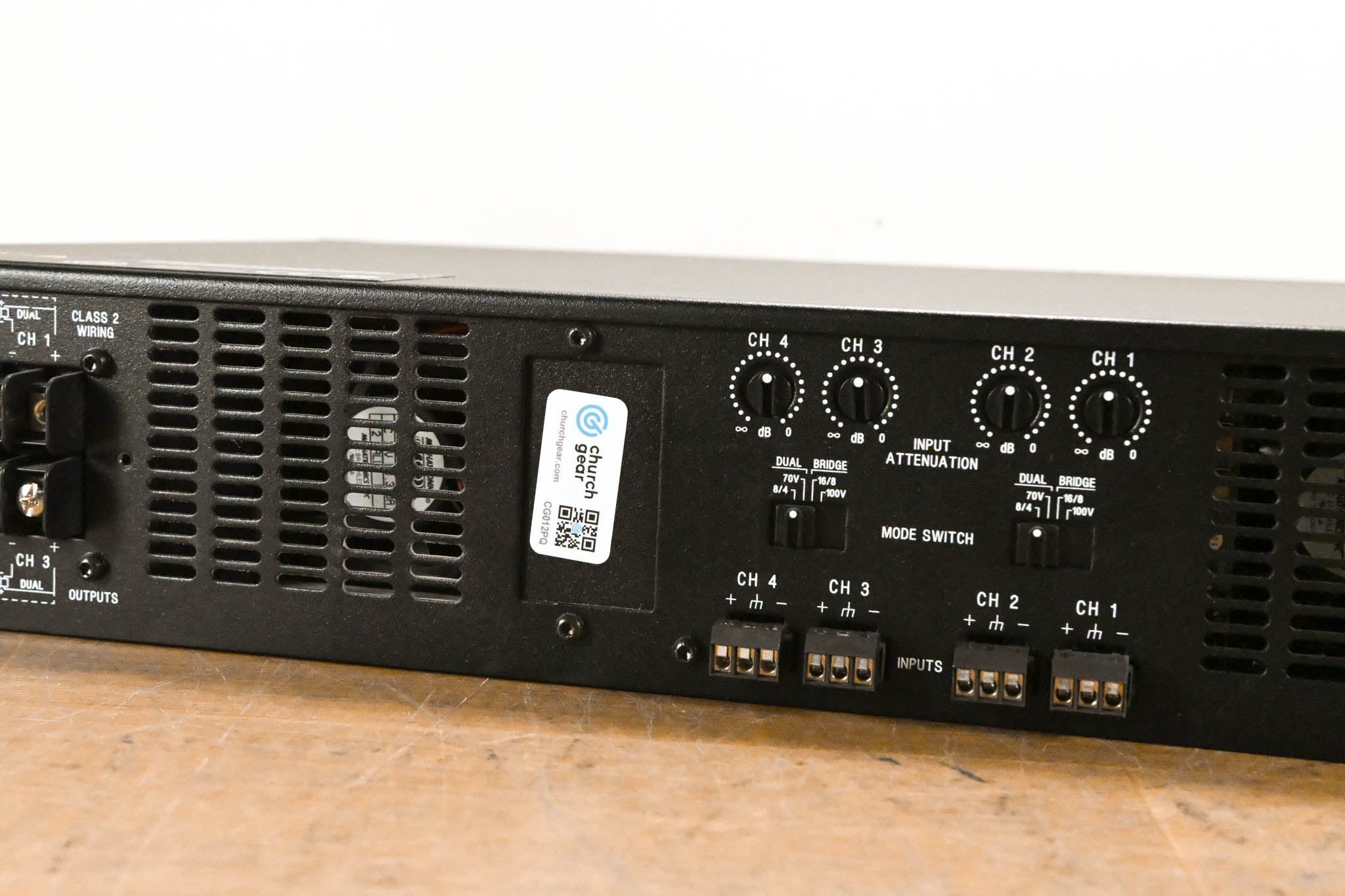 Crown CTs 4200 Four-Channel, 260W Power Amplifier