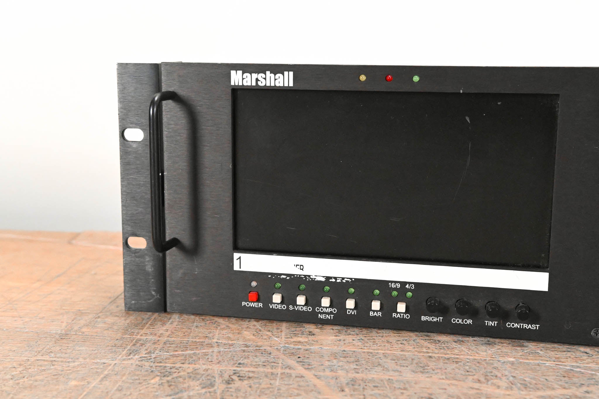 Marshall V-R72P-2HDA Dual Screen Analog HD/SD Monitors (NO POWER SUPPLY)