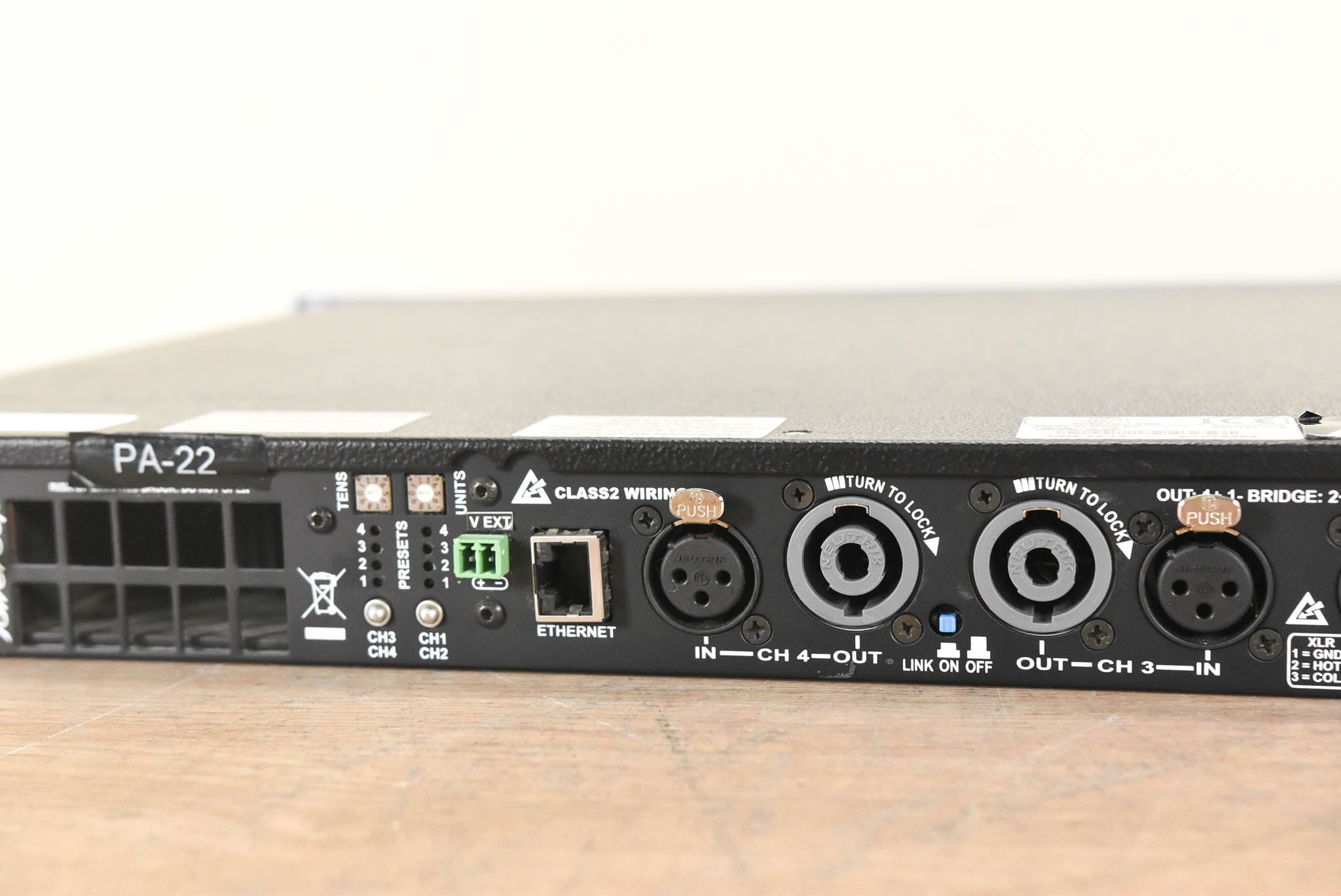 Powersoft M28Q HDSP+ETH 4-Channel Power Amplifier