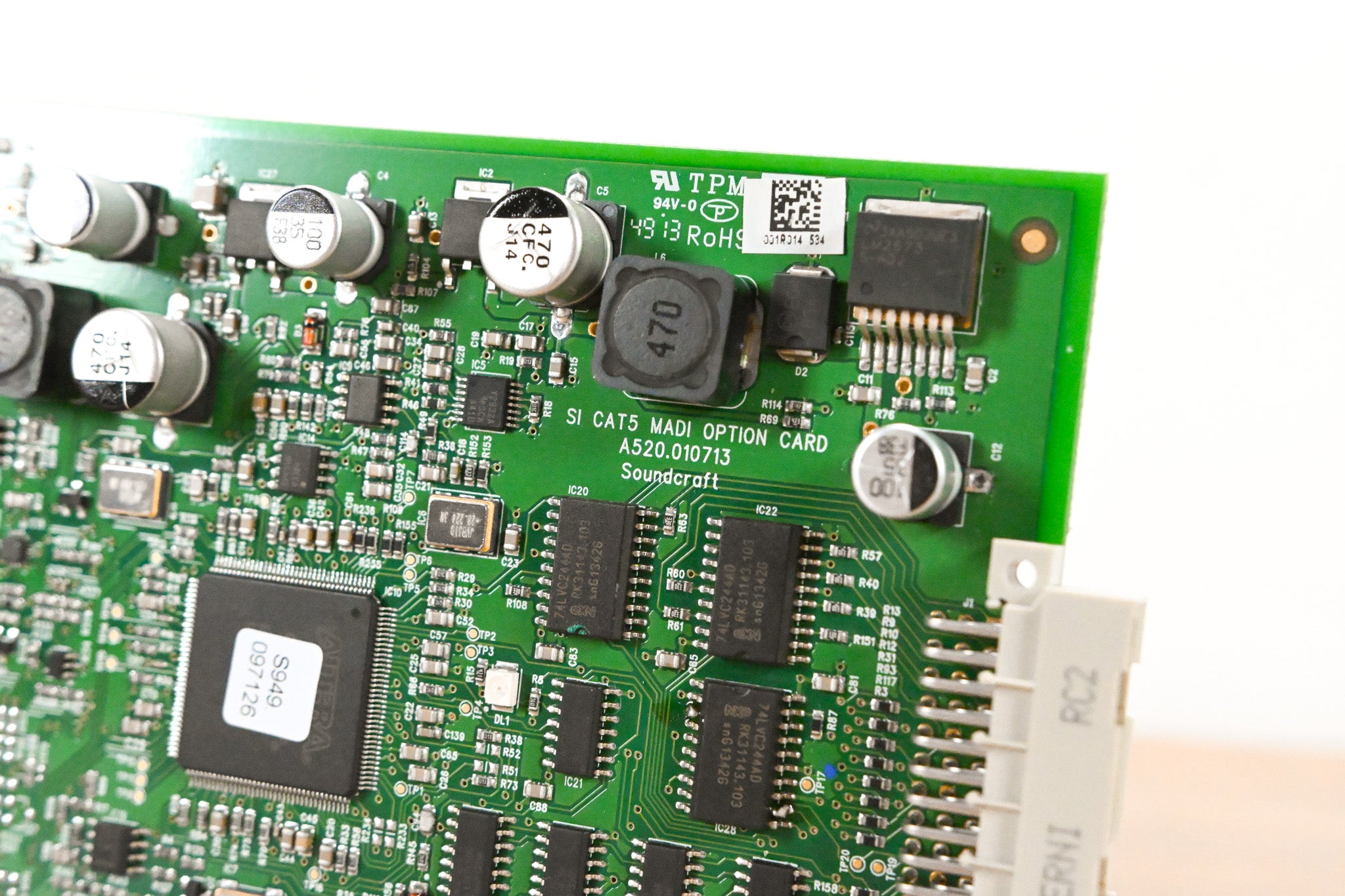 Soundcraft CAT5 MADI I/O Card for Si Series Mixers