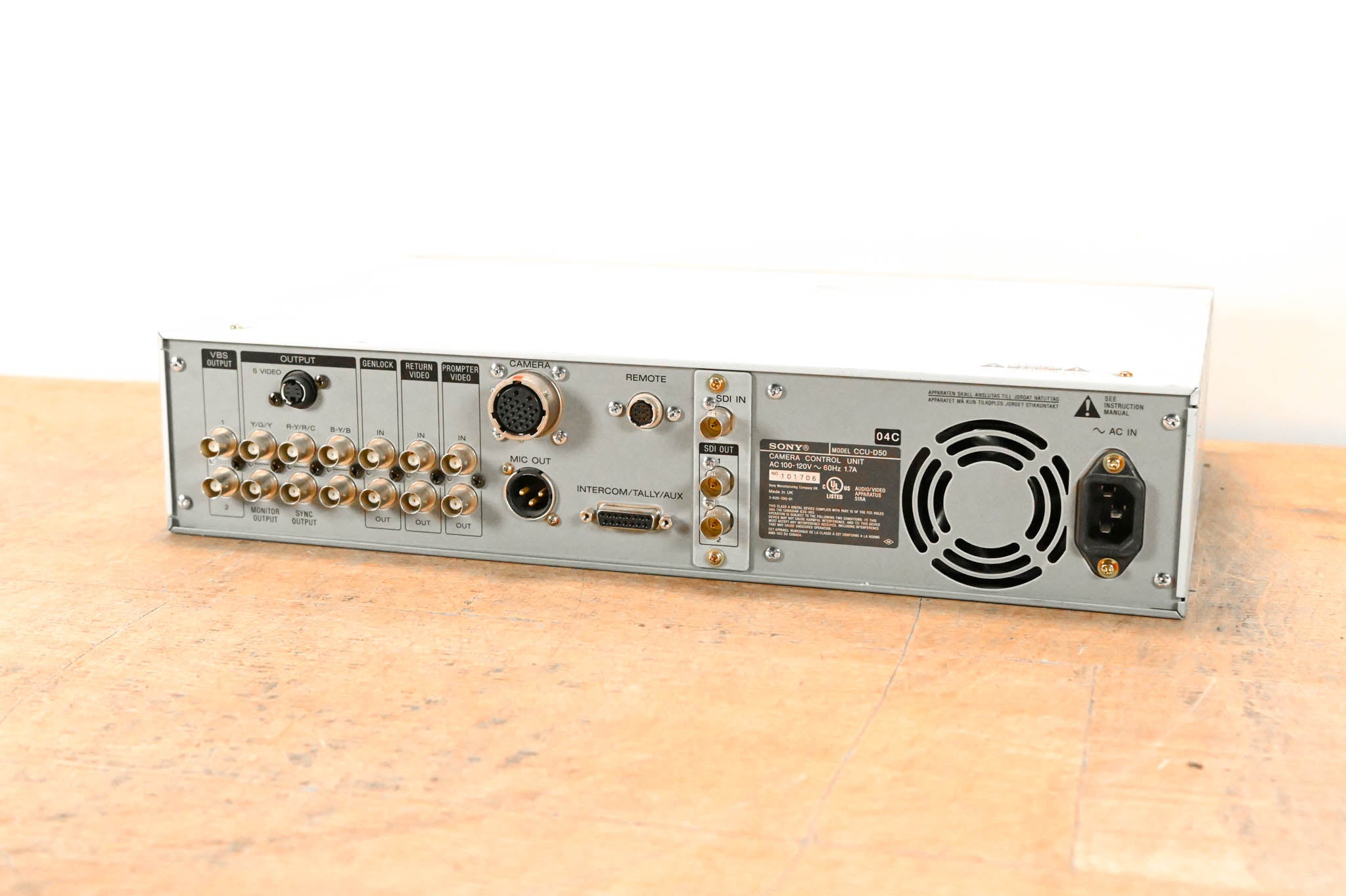 Sony CCU-D50 Camera Control Unit