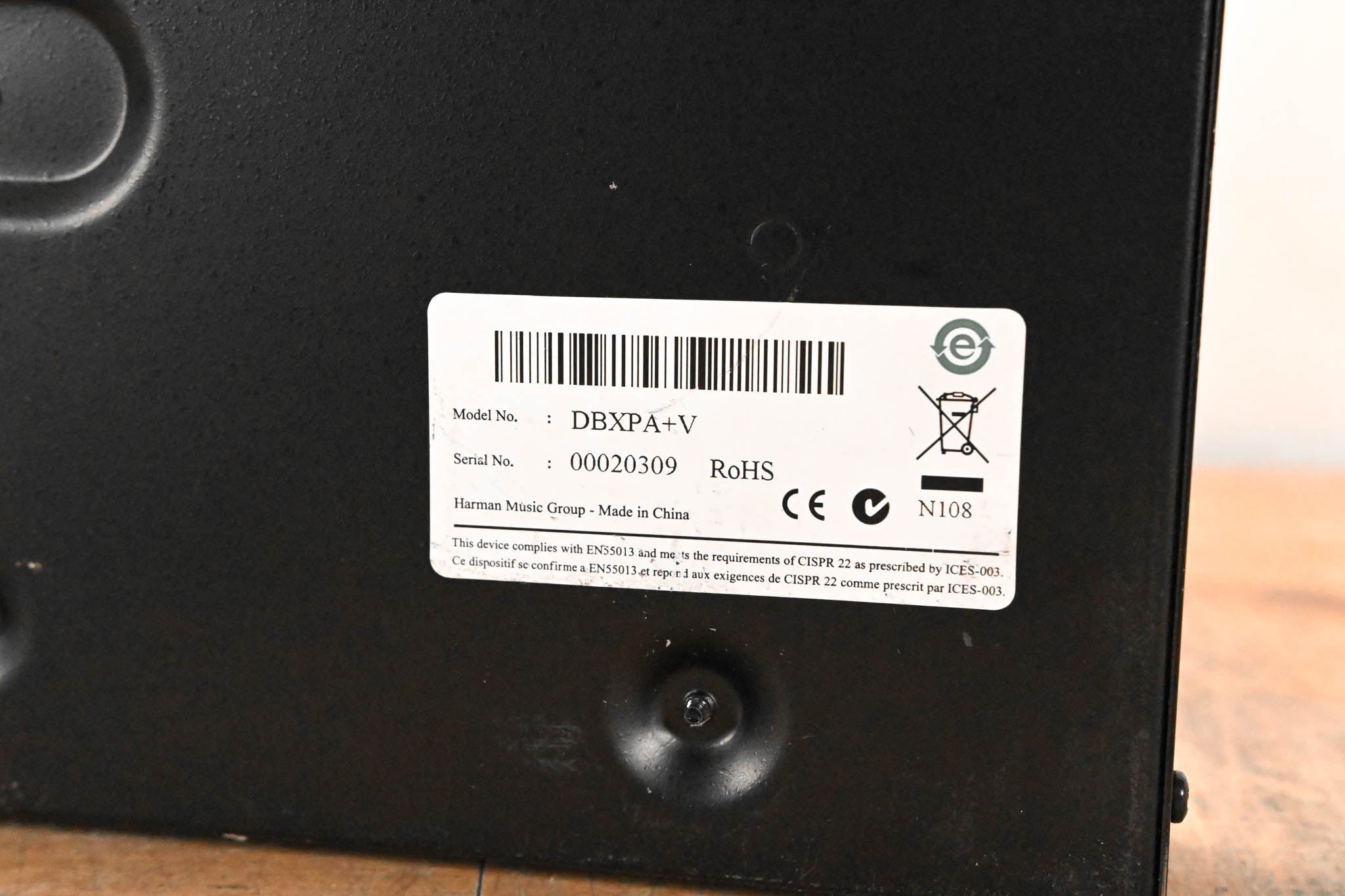 dbx DriveRack PA+ Complete Loudspeaker Management System