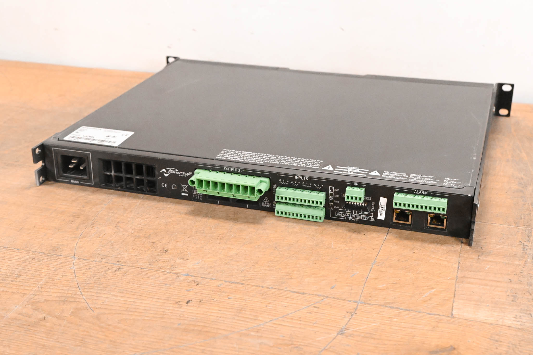 Void Bias Q2 4-Channel DSP Power Amplifier w/ Dante