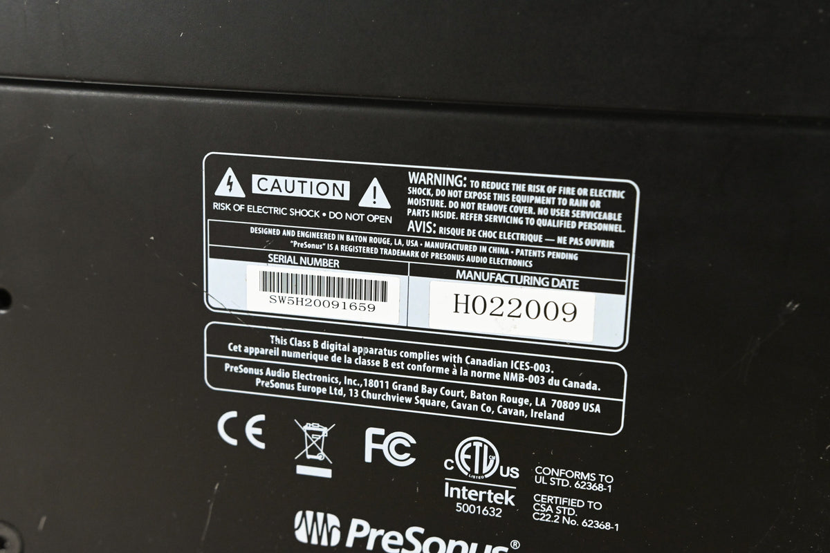 PreSonus SW5E 5-Port AVB Network Switch and Bridge w/ PoE