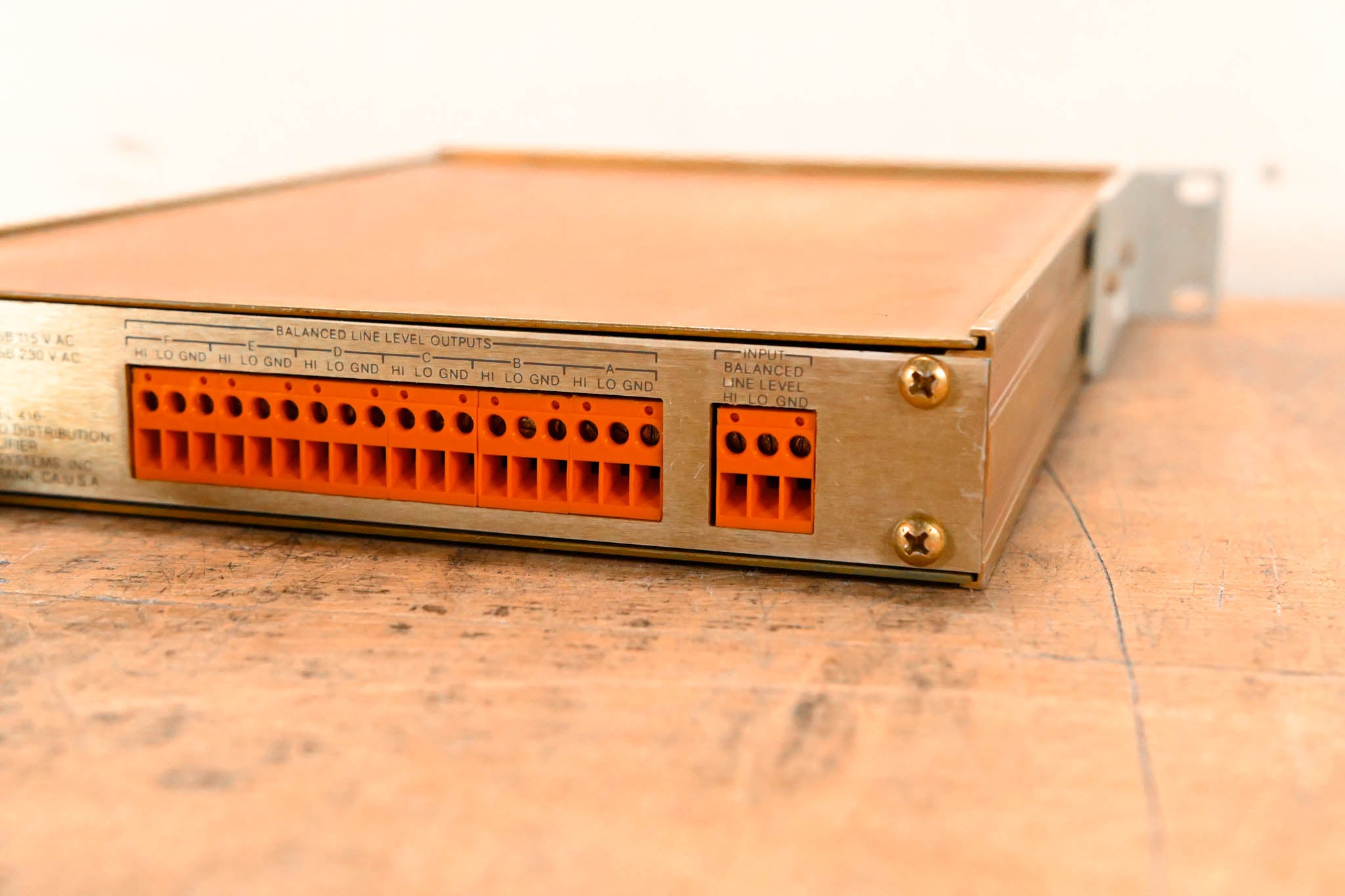 RTS 416 Audio Distribution Amplifier