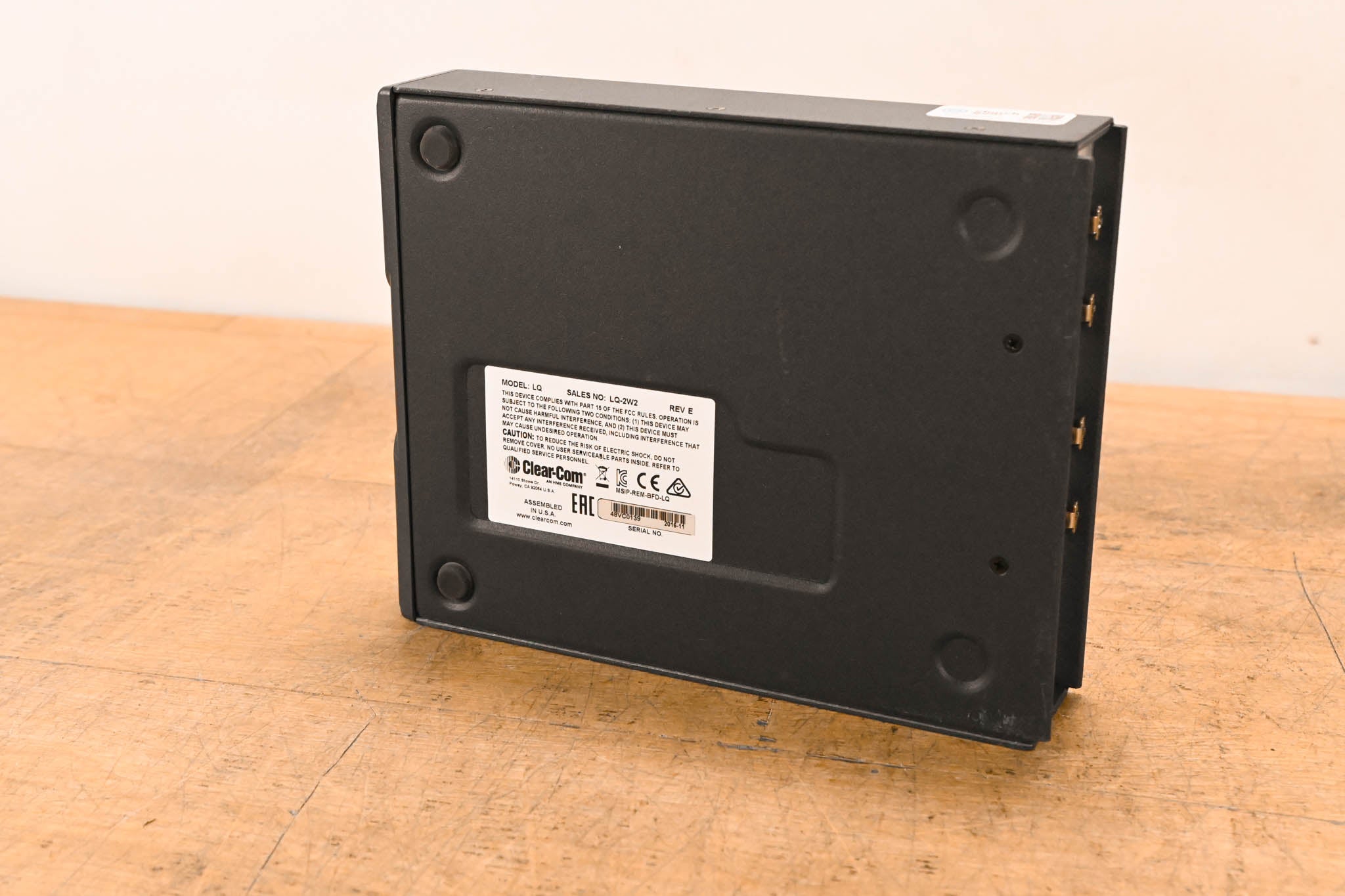 Clear-Com LQ-2W2 Compact 2-Port Partyline IP Interface (NO POWER SUPPLY)