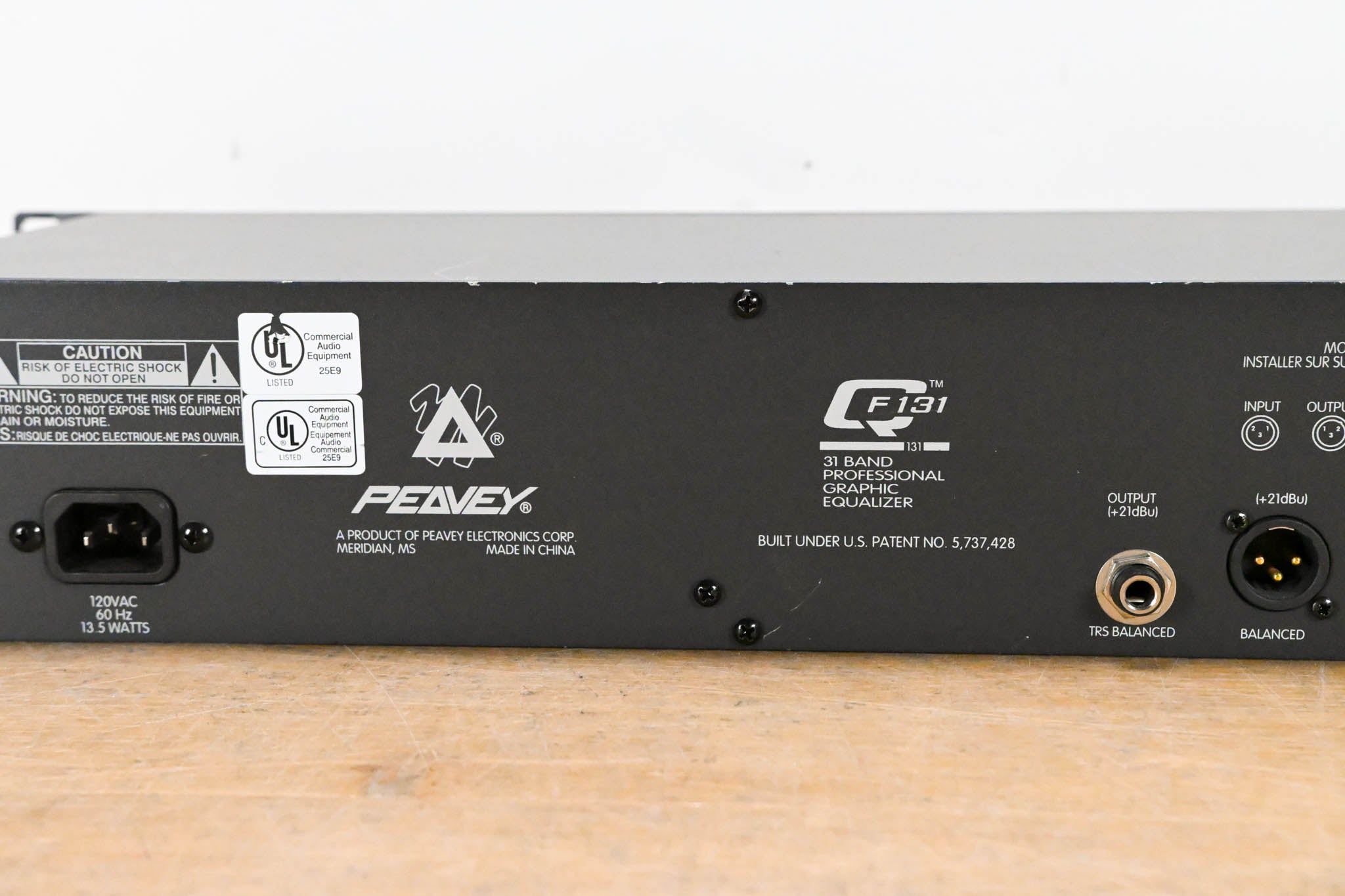 Peavey QF 131 31-Band Graphic Equalizer