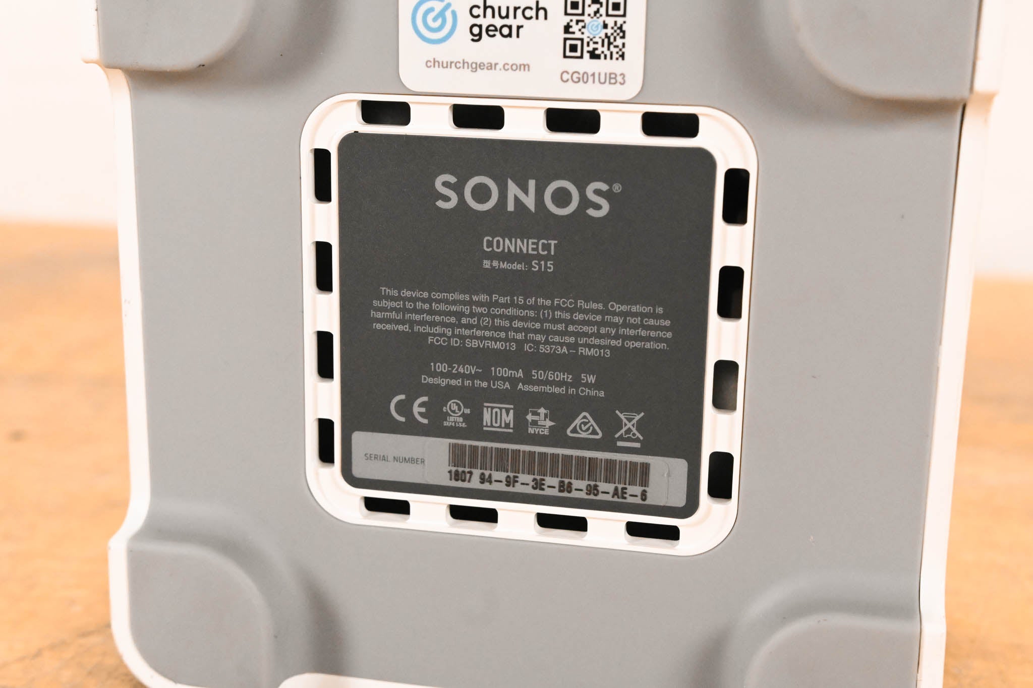 Sonos Connect S15 Digital Media Streamer