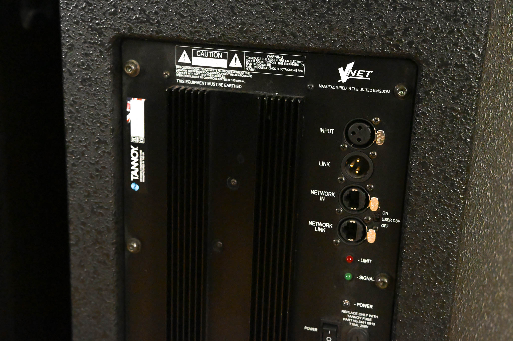 Tannoy VQNET-60 Dual 12" 2400W 3-Way Powered Loudspeaker (PAIR)