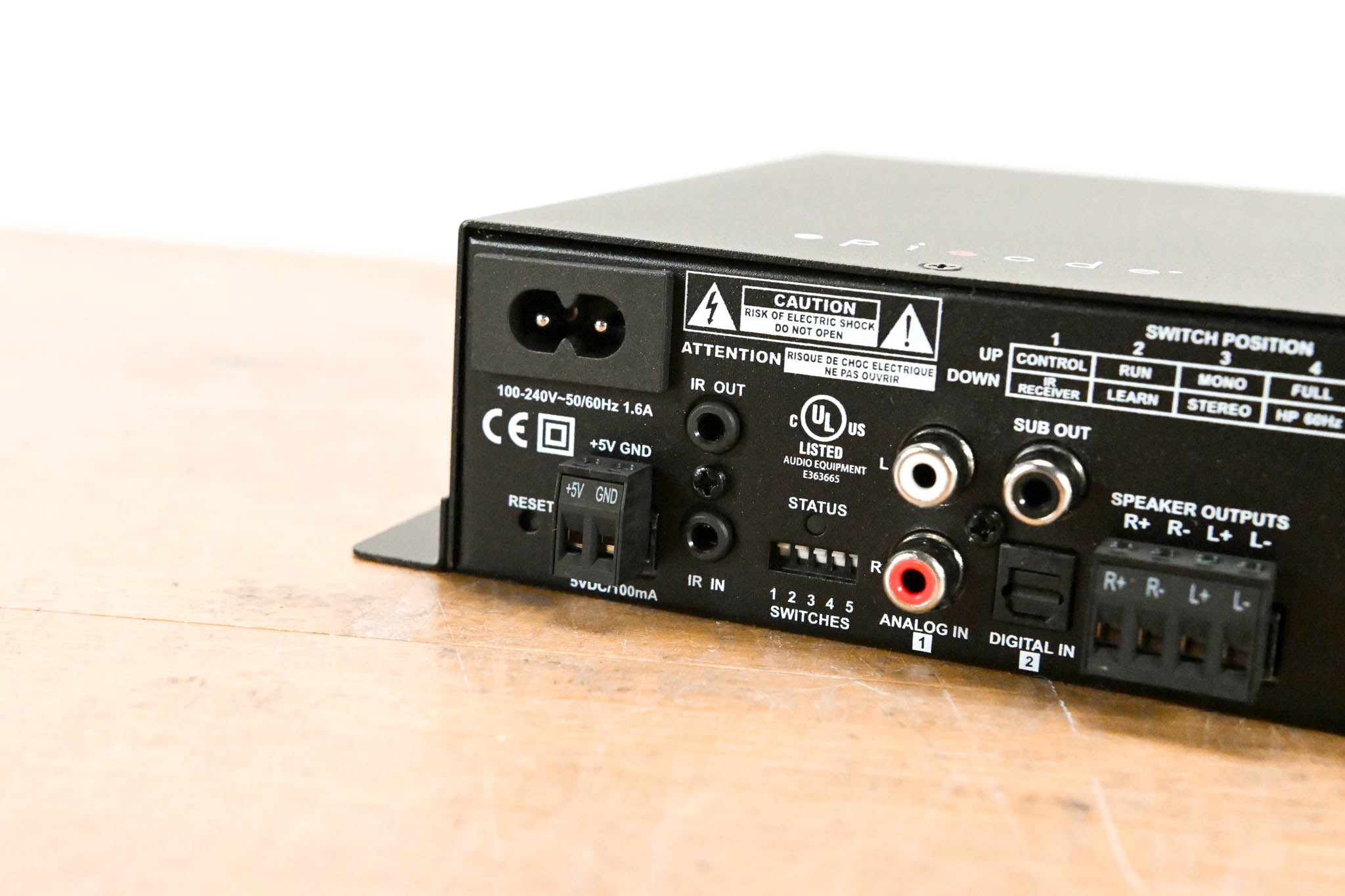 Episode EA-mini-2D-35 Mini 2-Channel 35W Digital Compact Amp