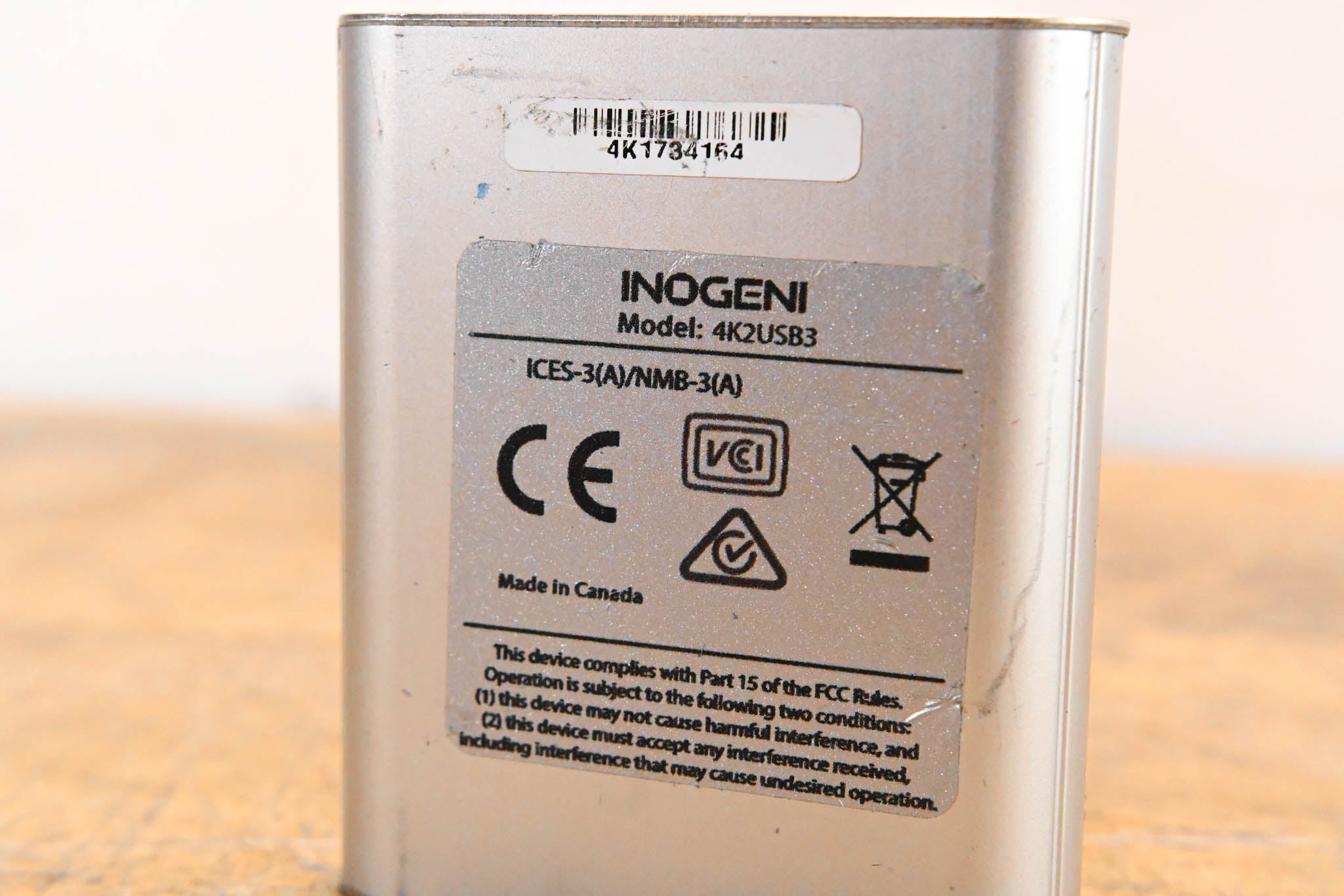 INOGENI 4K2USB3 4K HDMI to USB 3.0 Camera Converter