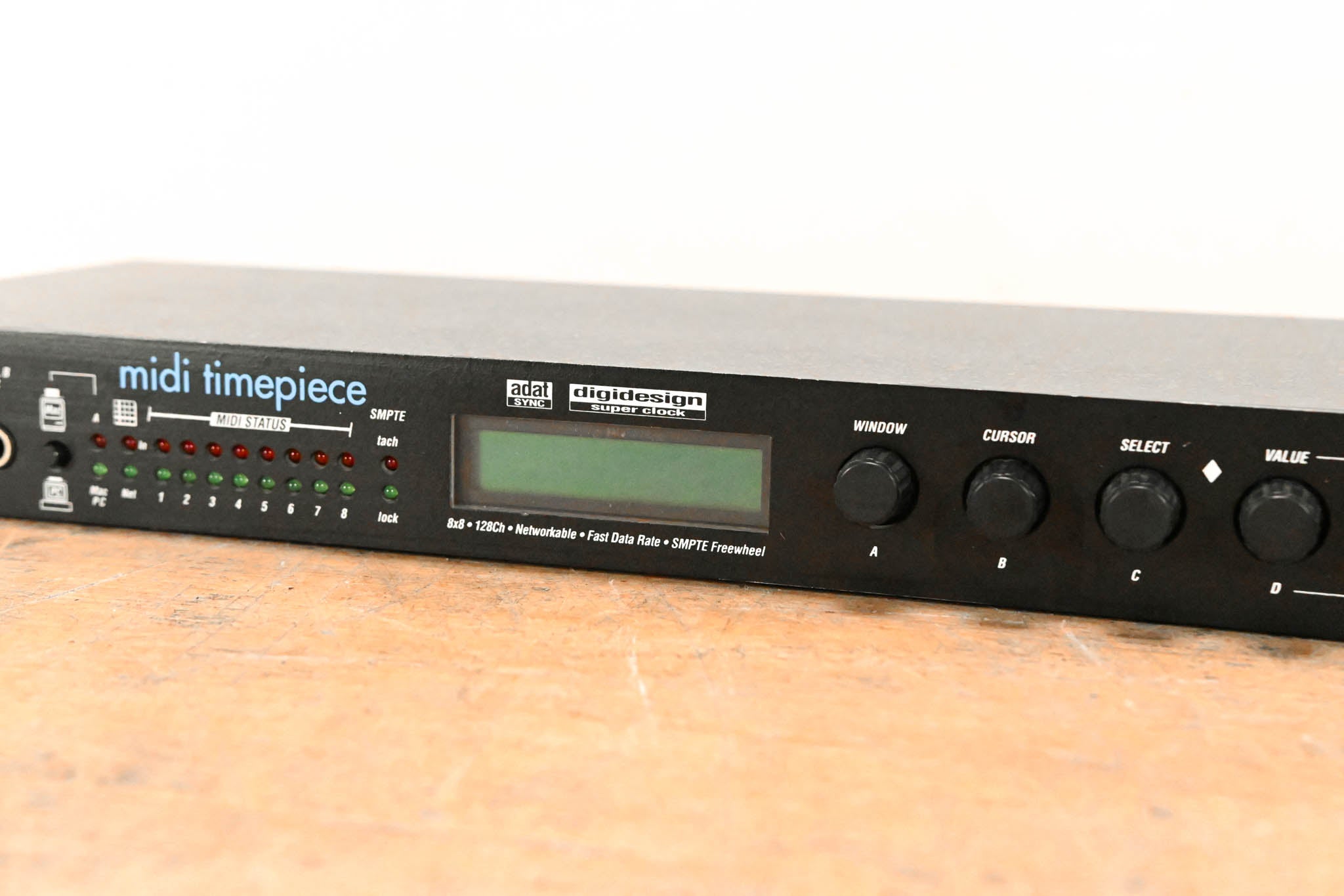 MOTU MTP AV MIDI Timepiece AV 8‑input, 8‑output MIDI interface