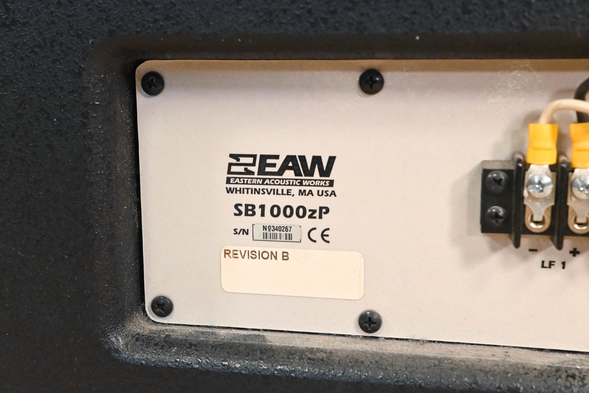 EAW SB1000zP Dual 18" Passive Subwoofer