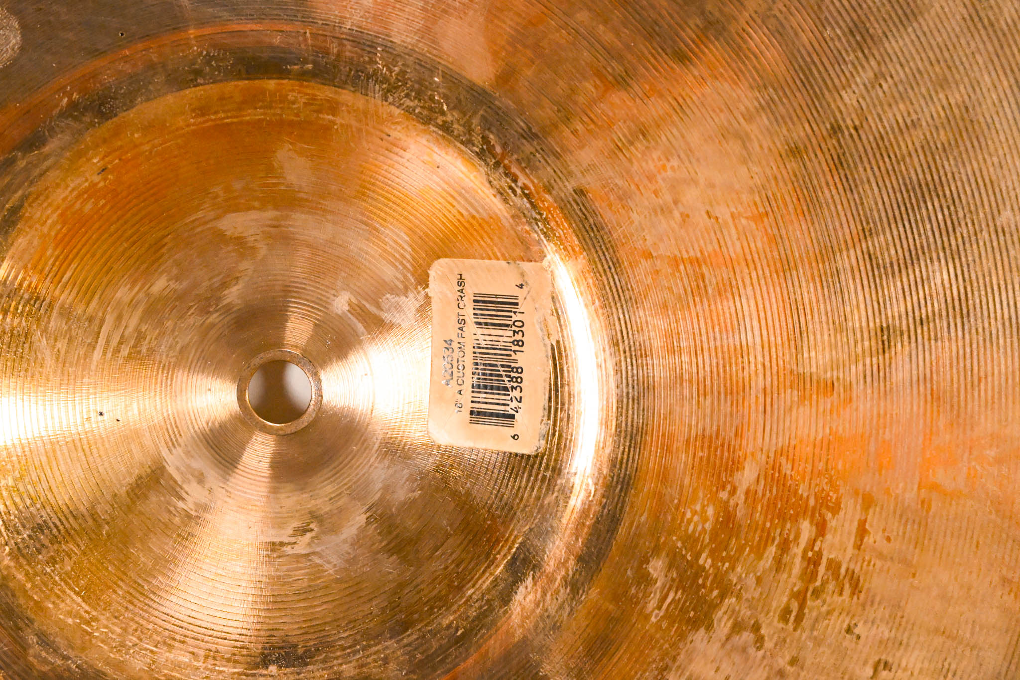 Zildjian A Custom 18" Fast Crash Cymbal