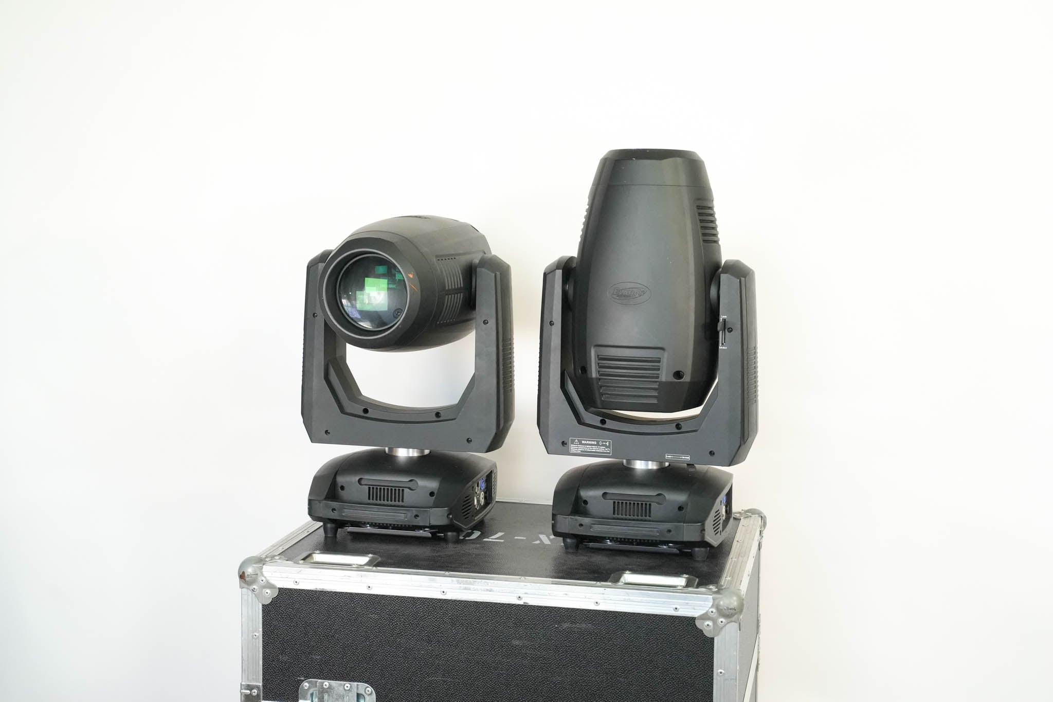 Elation Platinum HFX Hybrid 3-in-1 Moving Head Light Pair w/ Flight Case