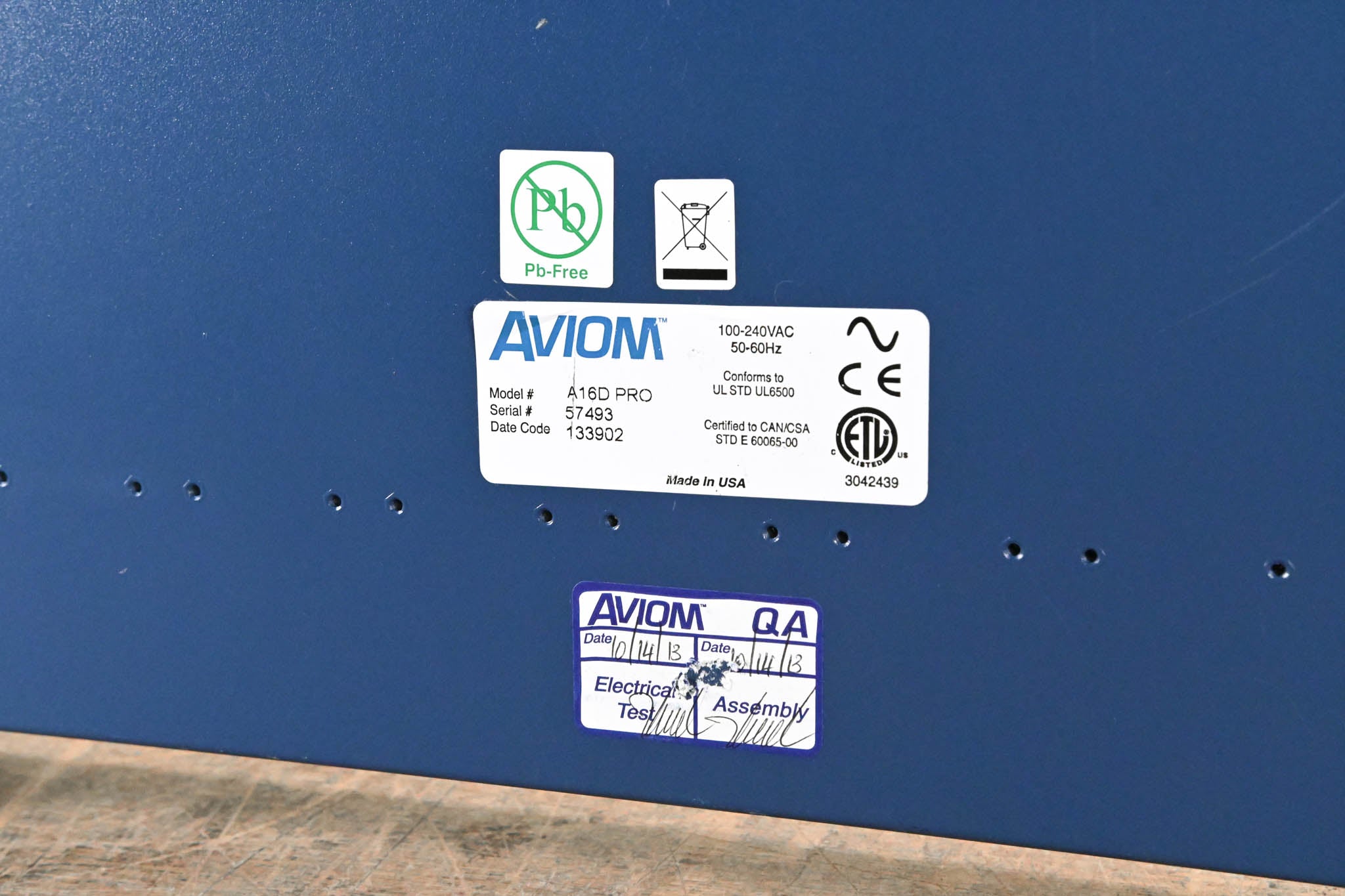 Aviom A-16D Pro A-Net Distributor