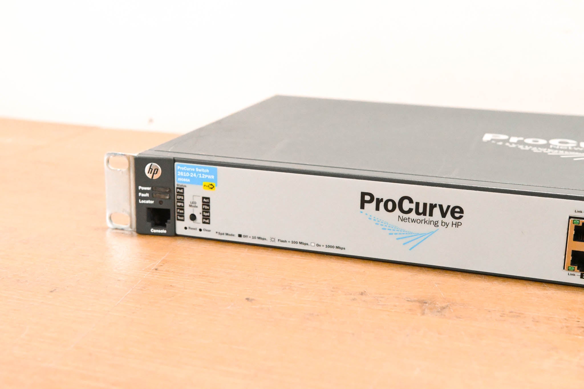 HP 2610-24/12 PWR 26-Port PoE Managed Network Switch